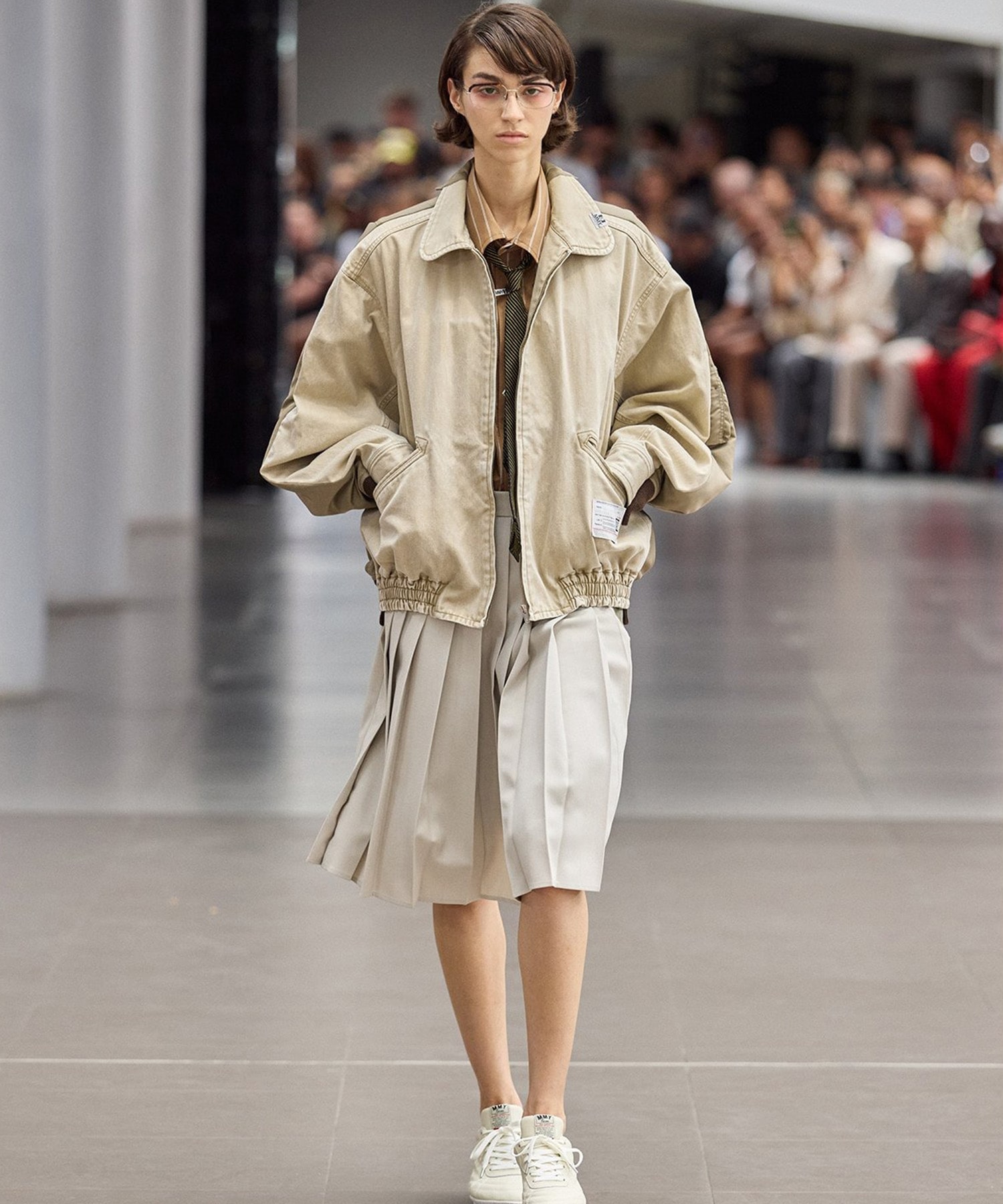 COMBINED ZIP UP BLOUSON×MA-1 Maison MIHARA YASUHIRO