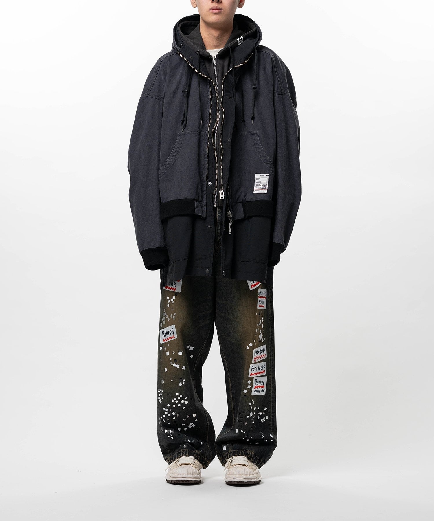 TRIPLE LAYERED COAT Maison MIHARA YASUHIRO