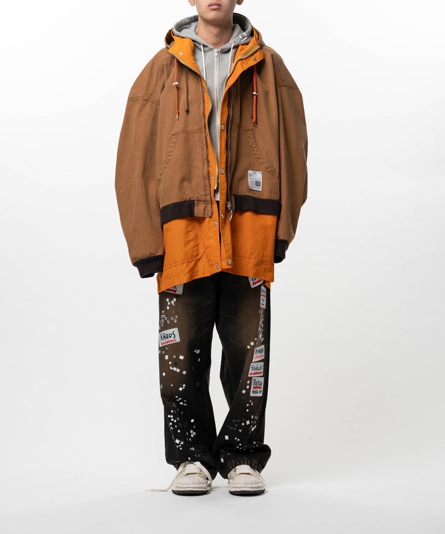 TRIPLE LAYERED COAT Maison MIHARA YASUHIRO