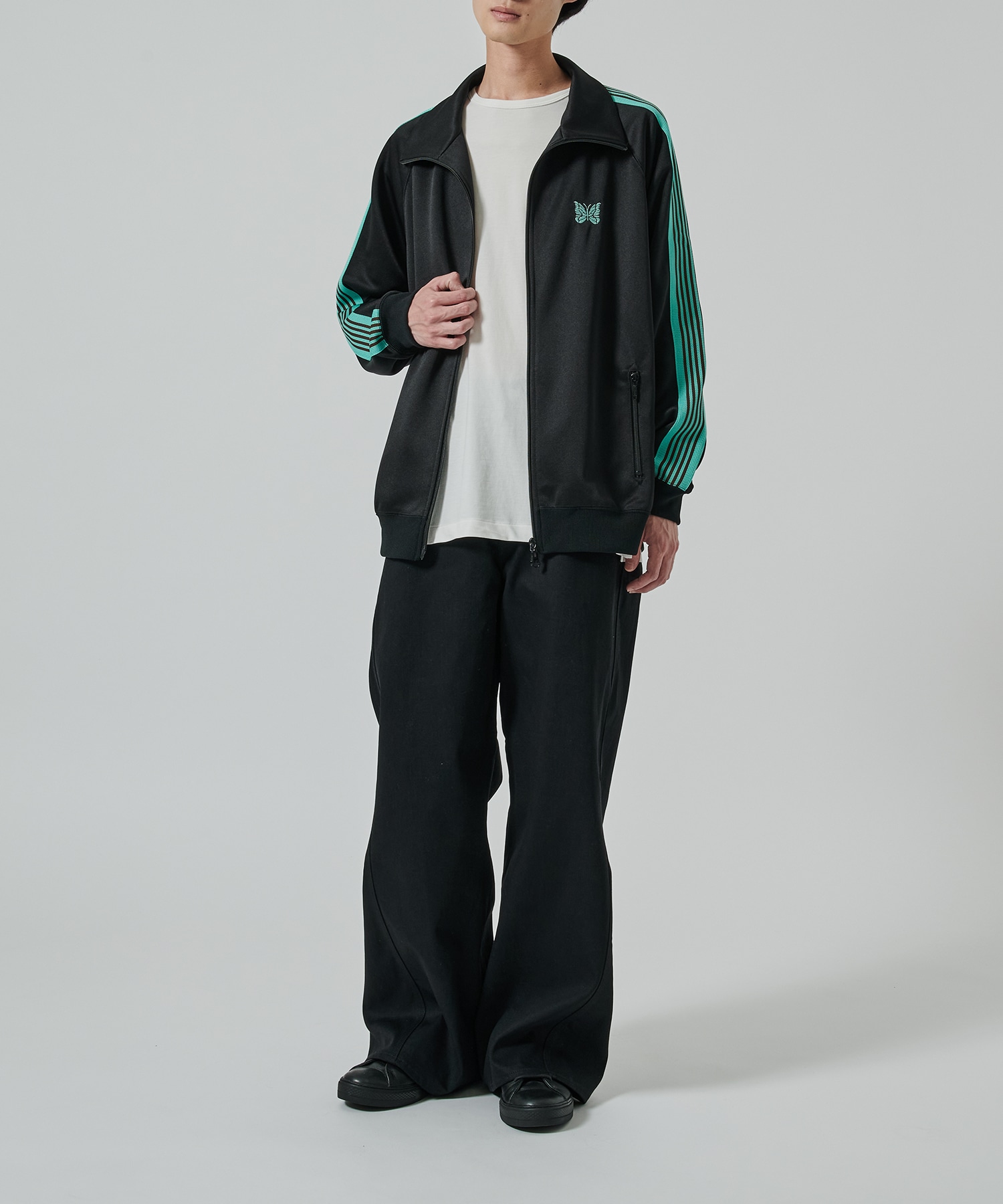 〈別注〉Track Jacket - Poly Smooth NEEDLES