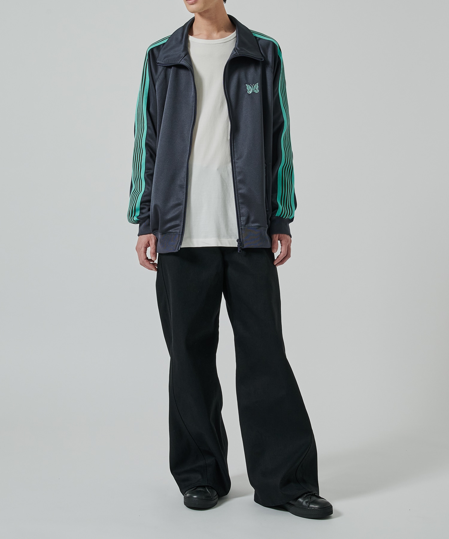 〈別注〉Track Jacket - Poly Smooth NEEDLES