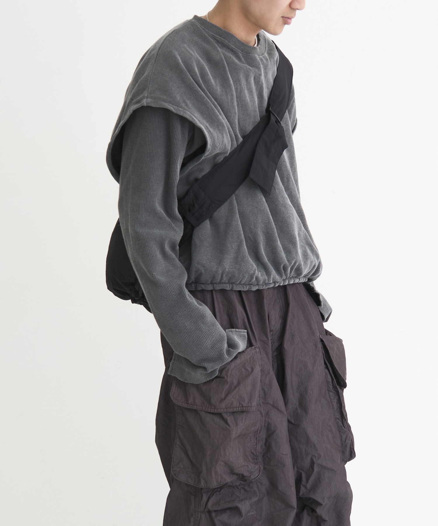 AIR NYLON SHOULDER BAG STUDIOUS