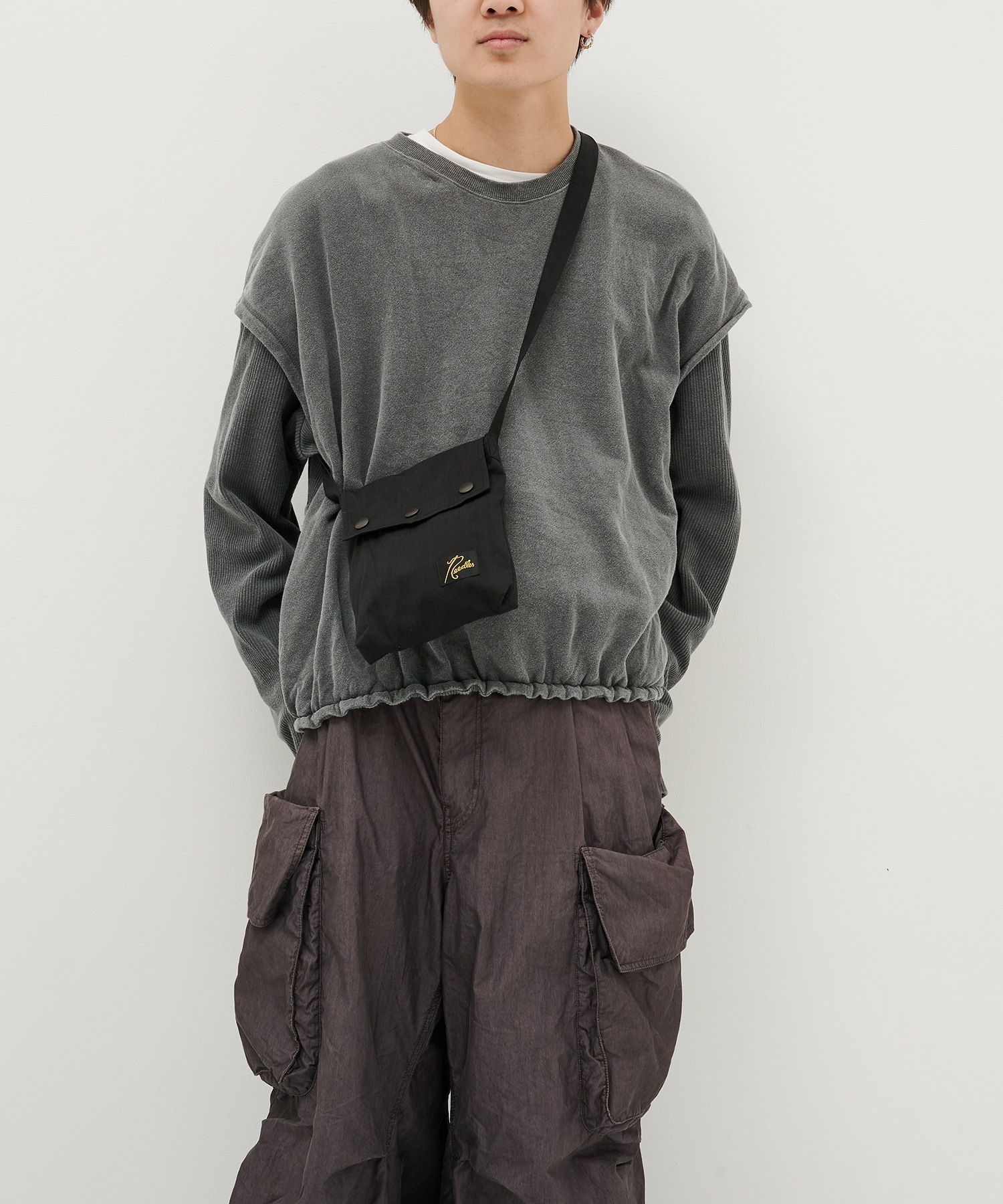 Flapped Bag - C/N Oxford NEEDLES