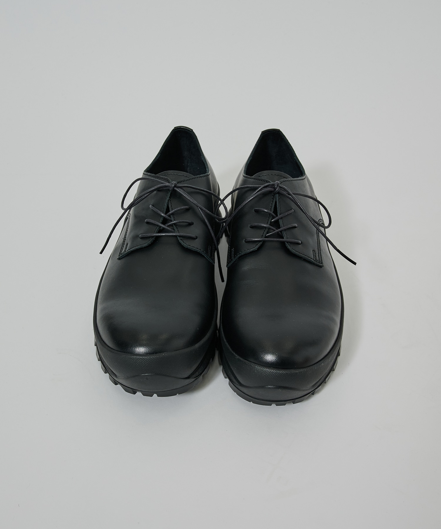 DERBY PLAIN TOE SHOES with #884C Vibram PADRONE