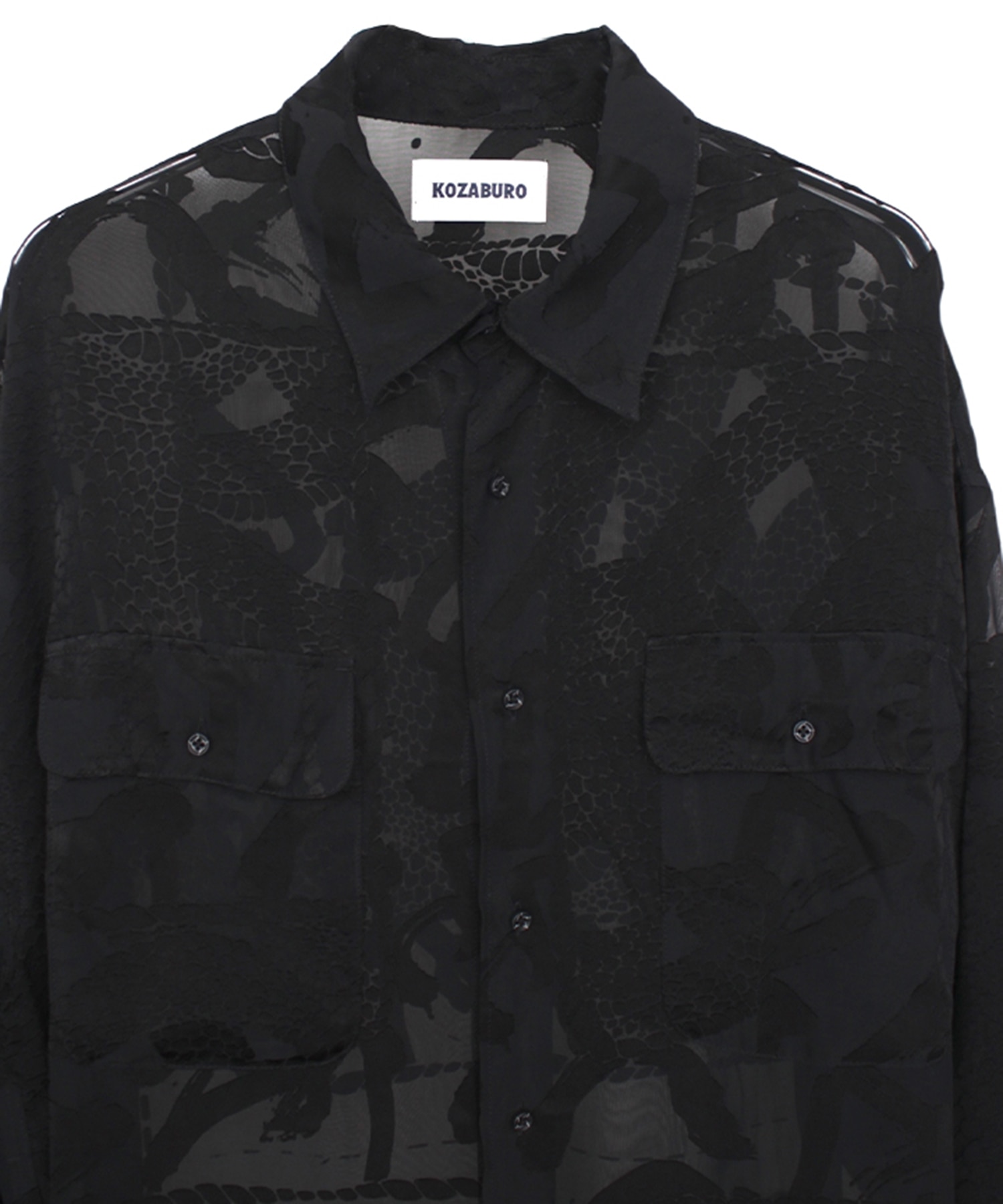 OPAL BOXY FIT FLAP POCKET SHIRT KOZABURO
