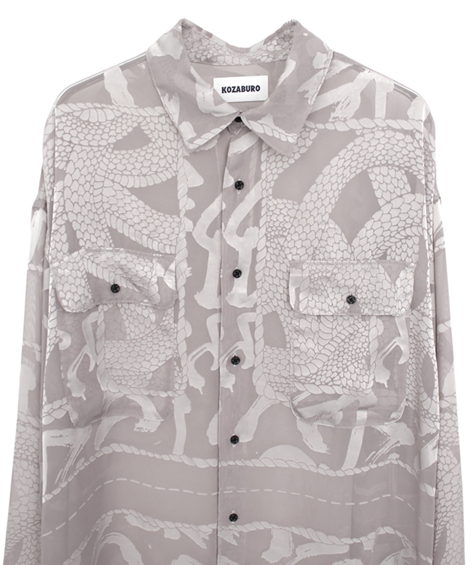 OPAL BOXY FIT FLAP POCKET SHIRT KOZABURO