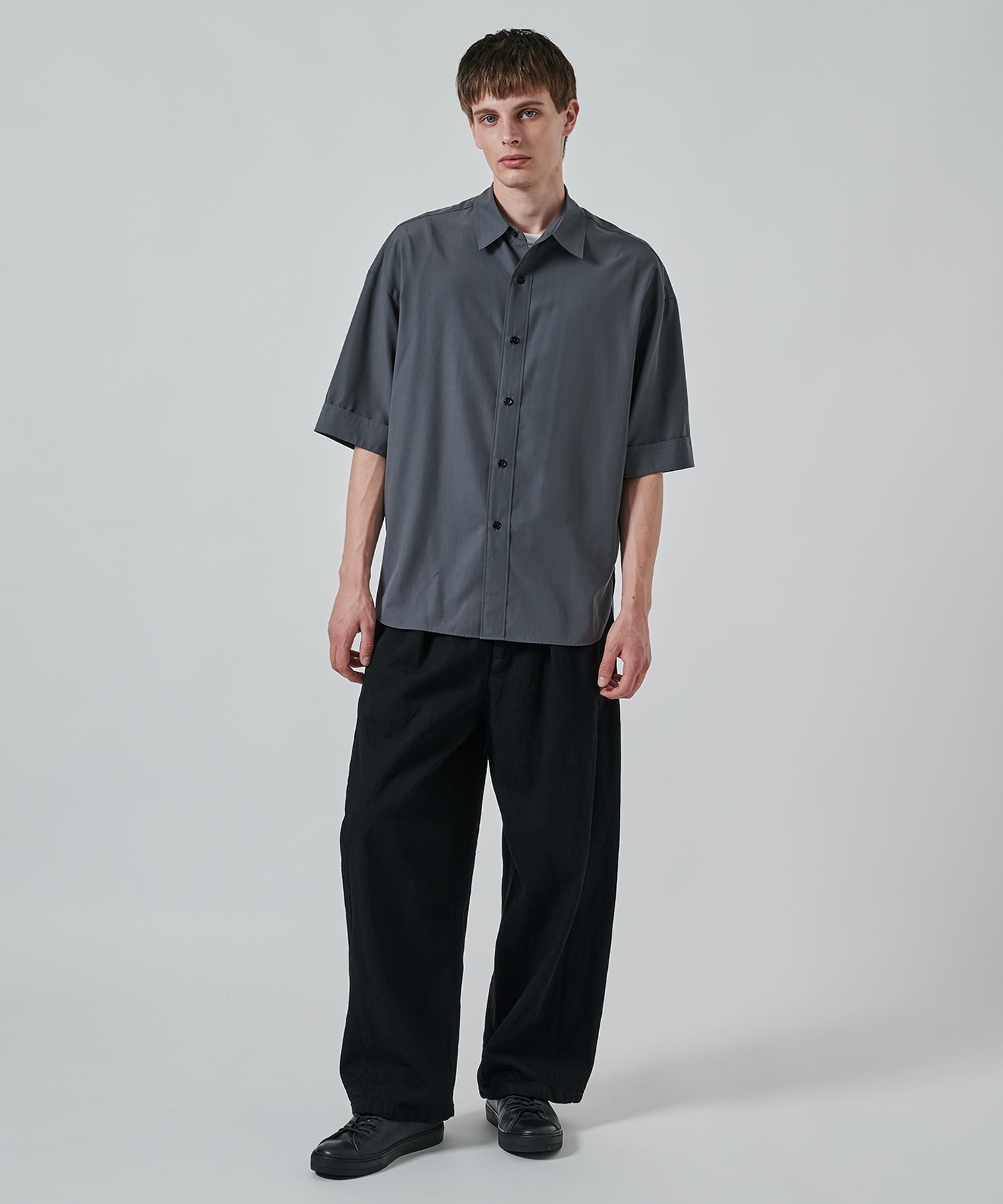 【竹からできた素材】KOKOCHIII BAMBOO RAYON SHIRTS STUDIOUS