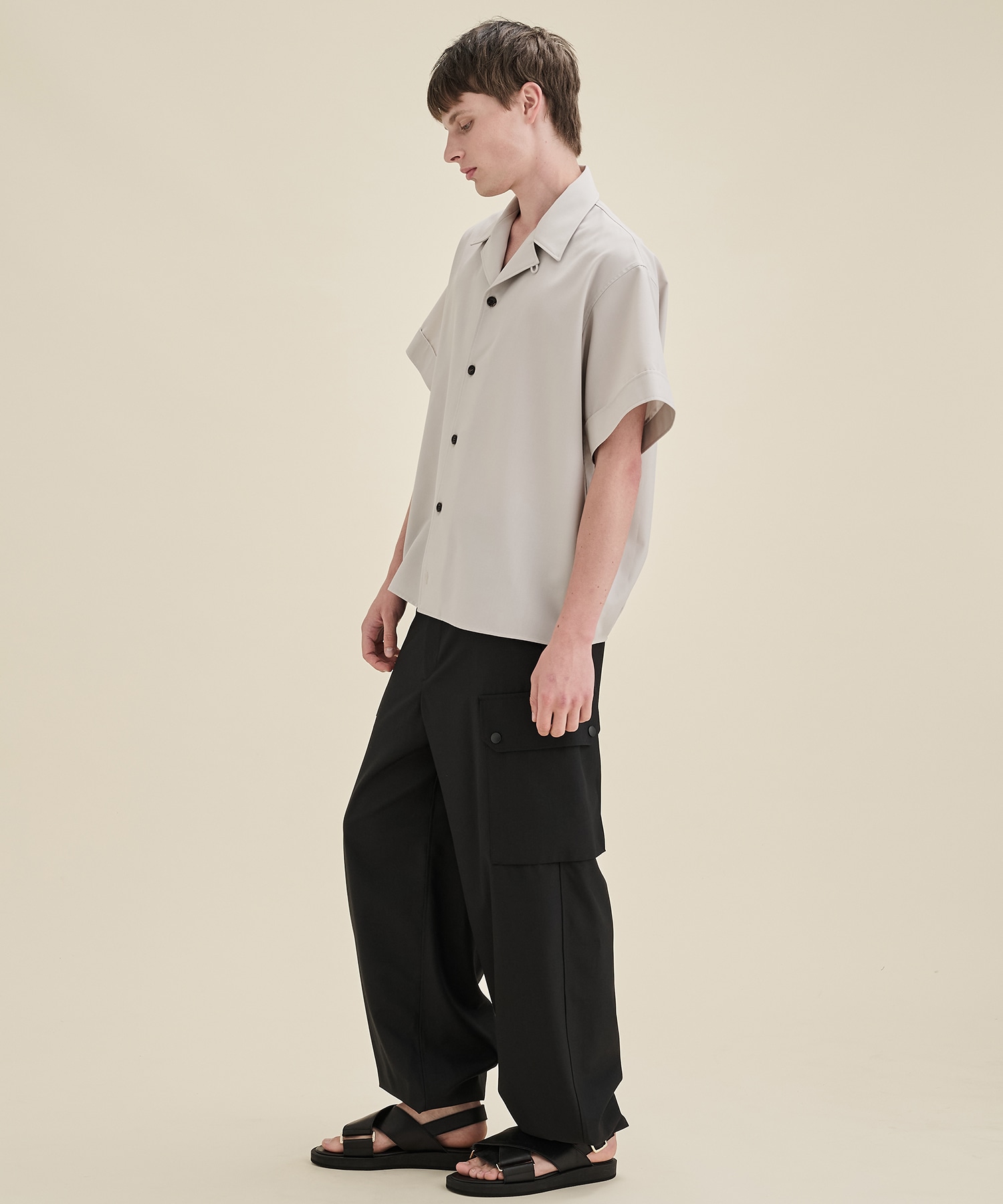 〈別注〉OPEN COLLAR SHIRTS THE RERACS