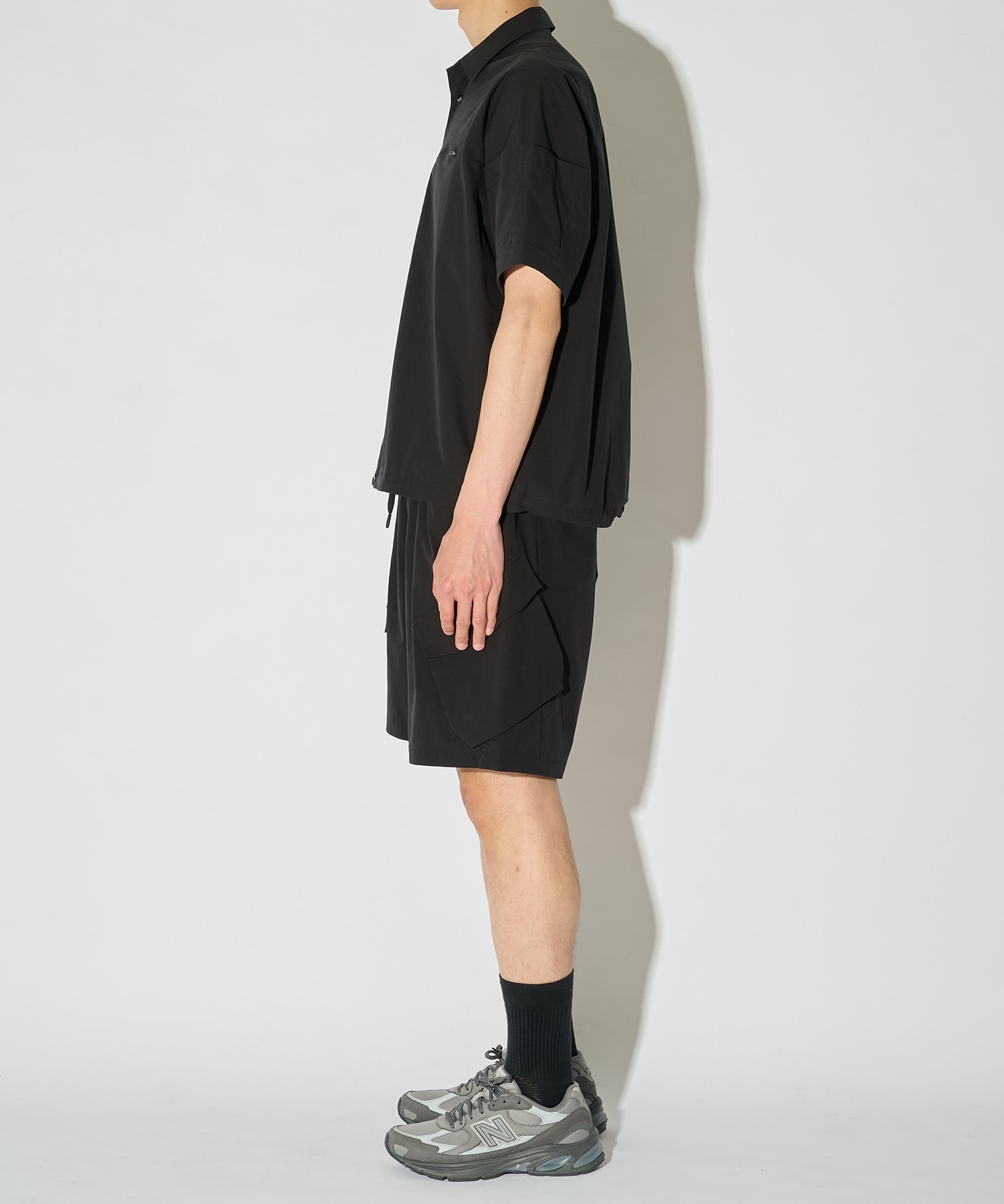 〈別注〉 BLK HALF SLEEVE SHIRTS White Mountaineering