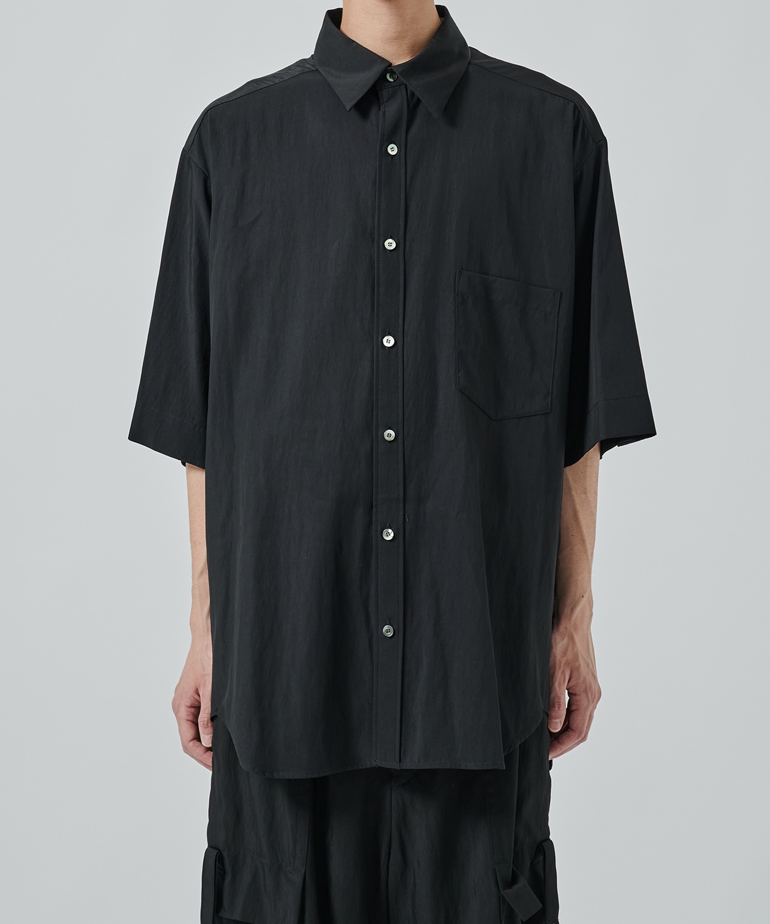 〈別注〉 Full Open Half Sleev Shirt UJOH HOMME