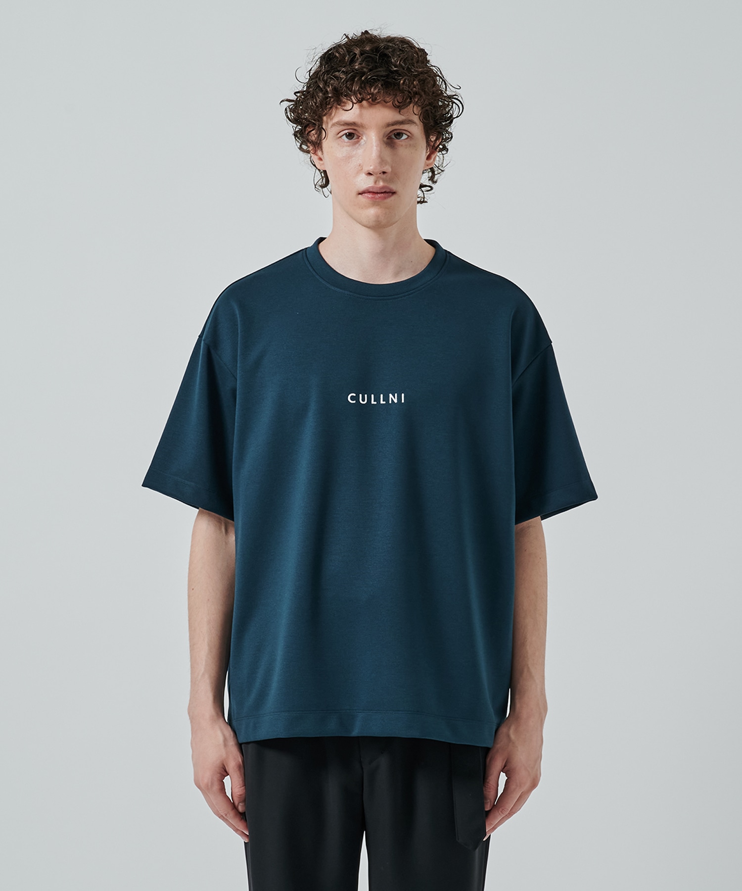 CULLNI Logo Embroidery Ponte Rome Pullover CULLNI