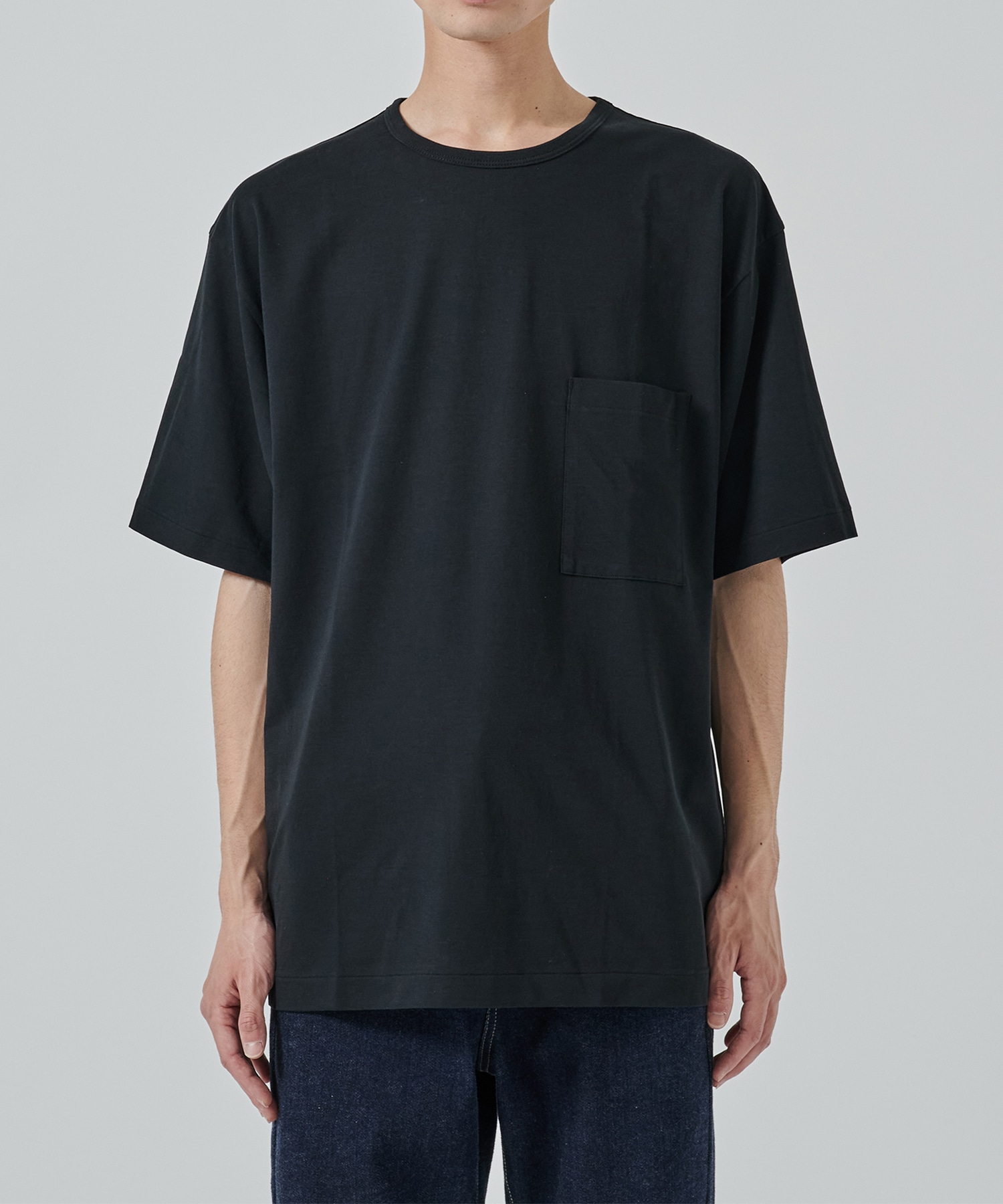 BROAD AIR JERSEY POCKET T-SHIRT BATONER