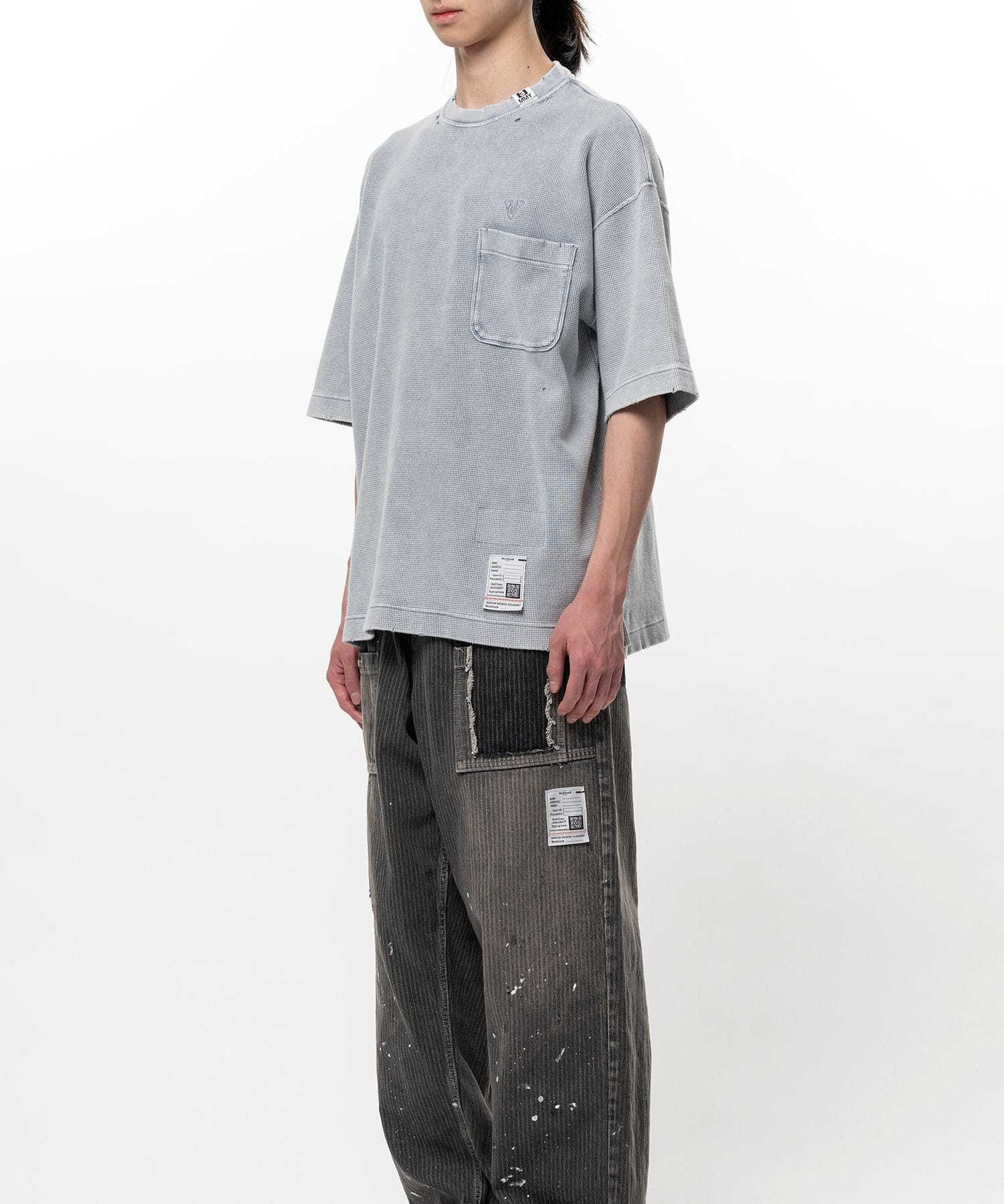 BLEACHED TEE Maison MIHARA YASUHIRO