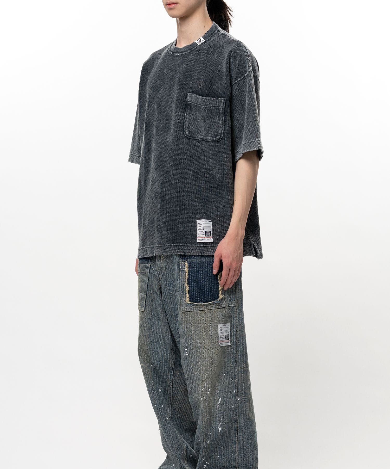 BLEACHED TEE Maison MIHARA YASUHIRO