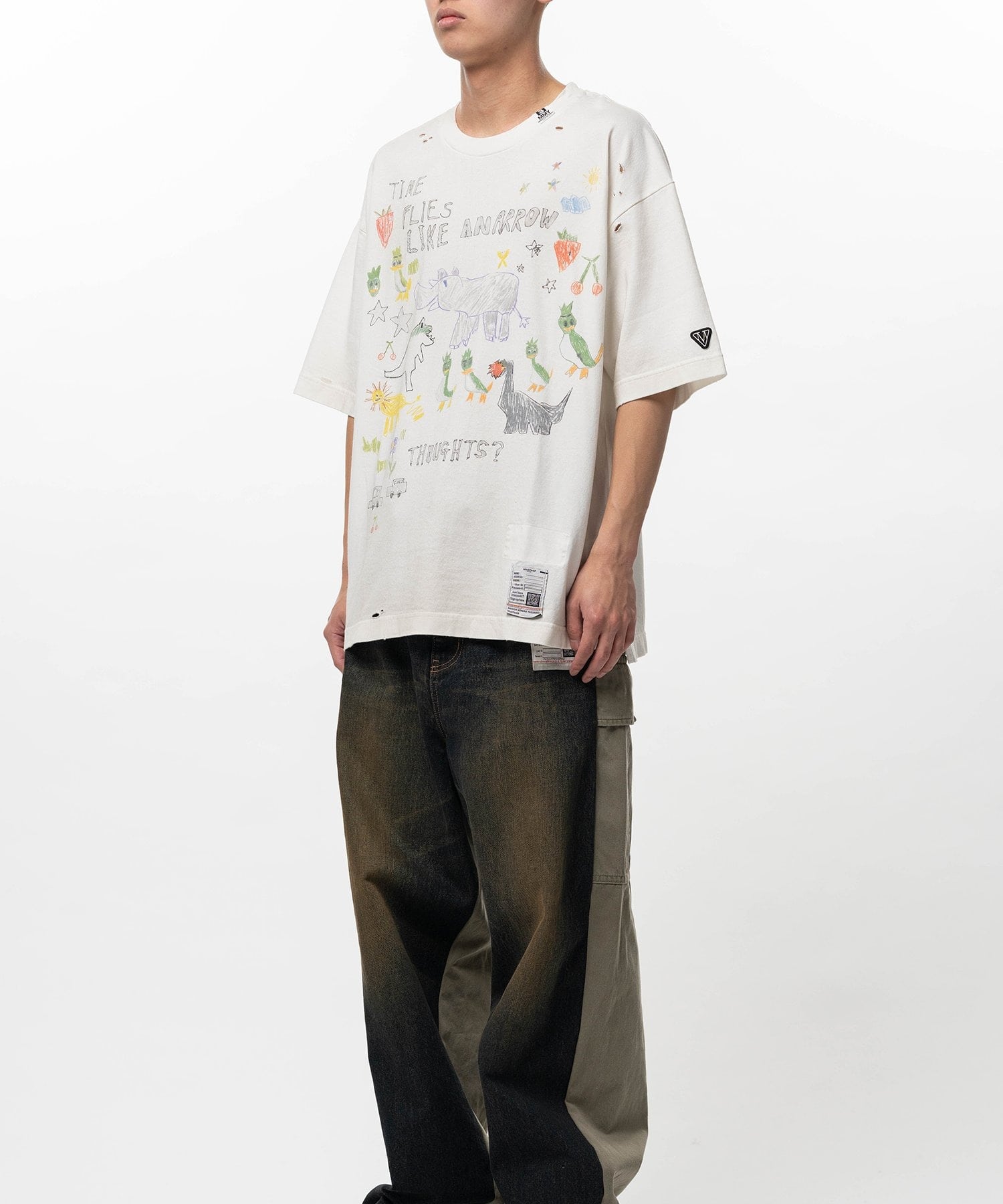KIDS DOODLE TEE Maison MIHARA YASUHIRO