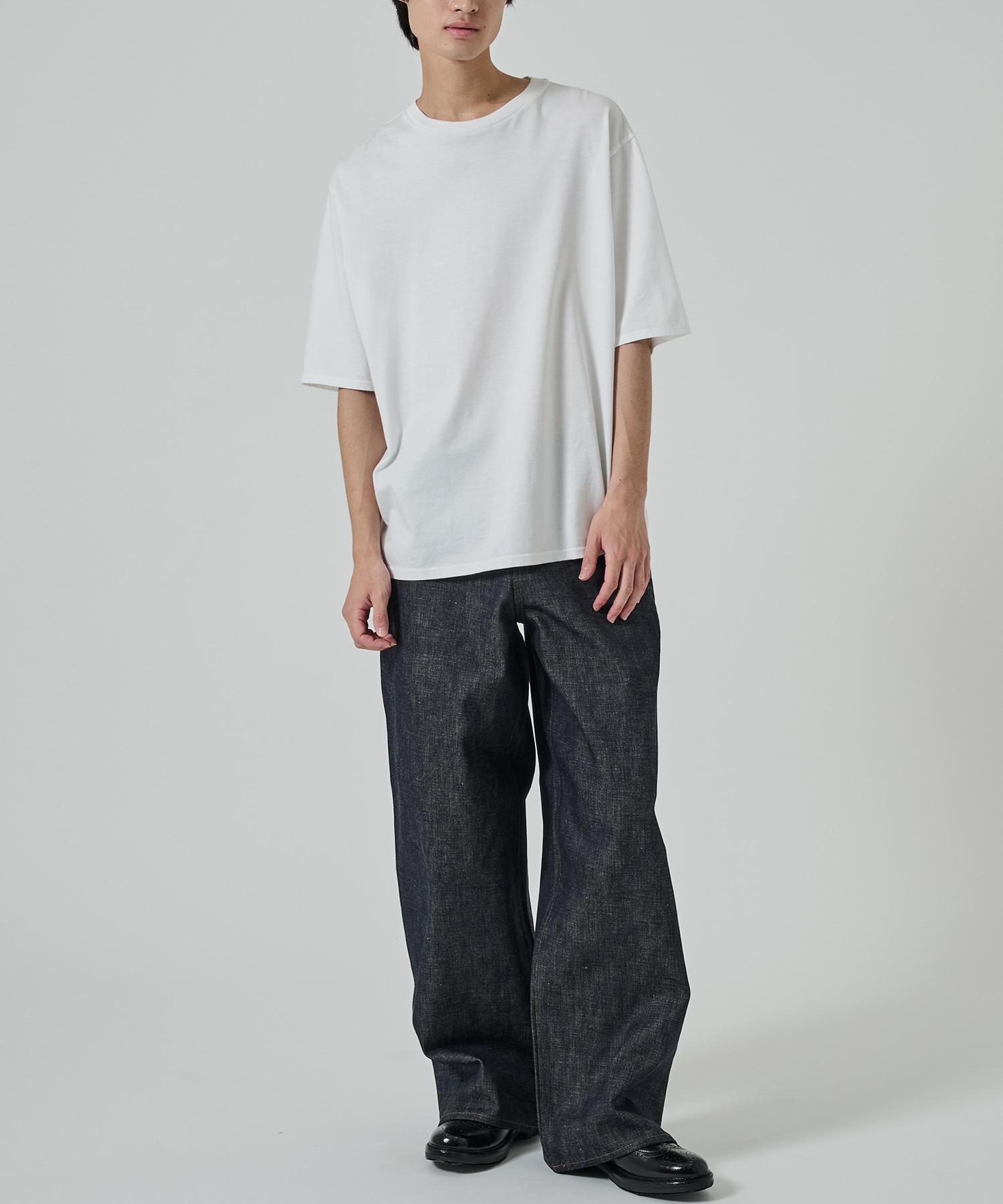 RIGID SAILOR DENIM PANTS SUGARHILL