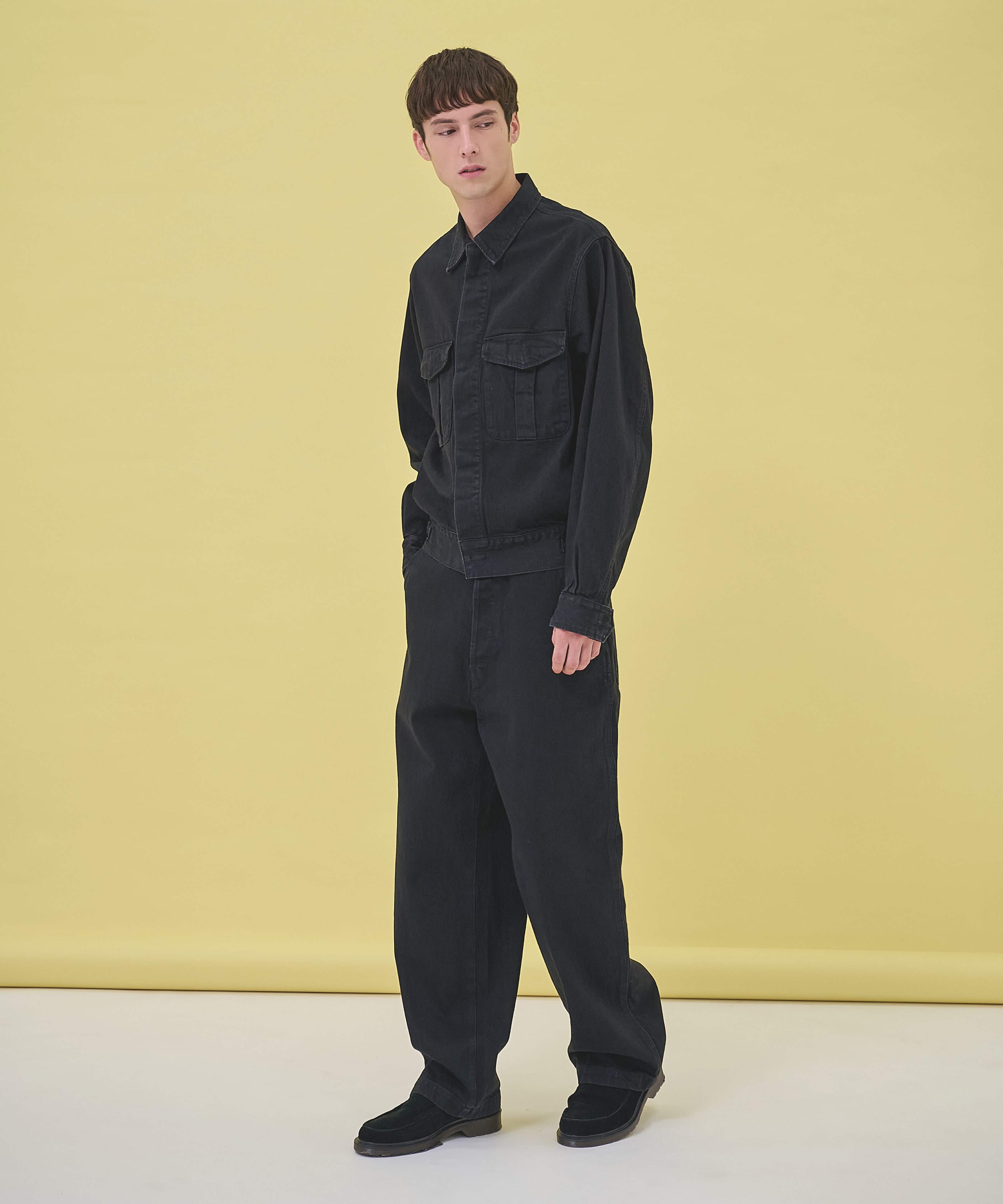 別注 DENIM MILITARY PANTS MARKAWARE/marka