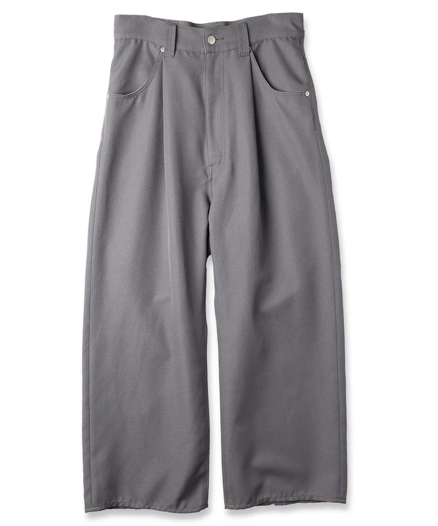 WIDE ONE TUCK STRAIGHT PANTS JieDa