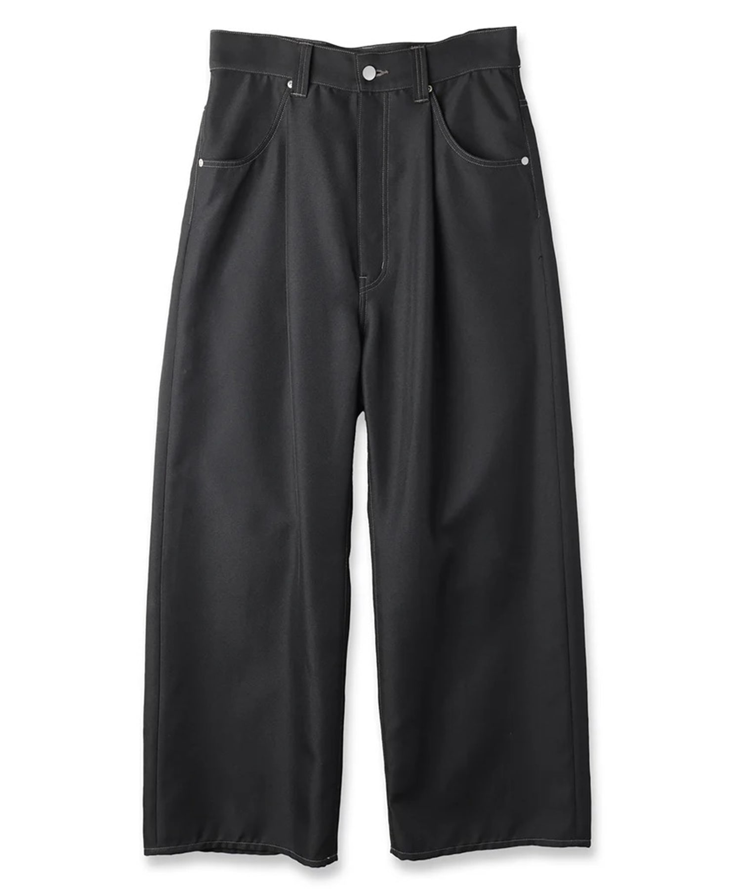 WIDE ONE TUCK STRAIGHT PANTS JieDa