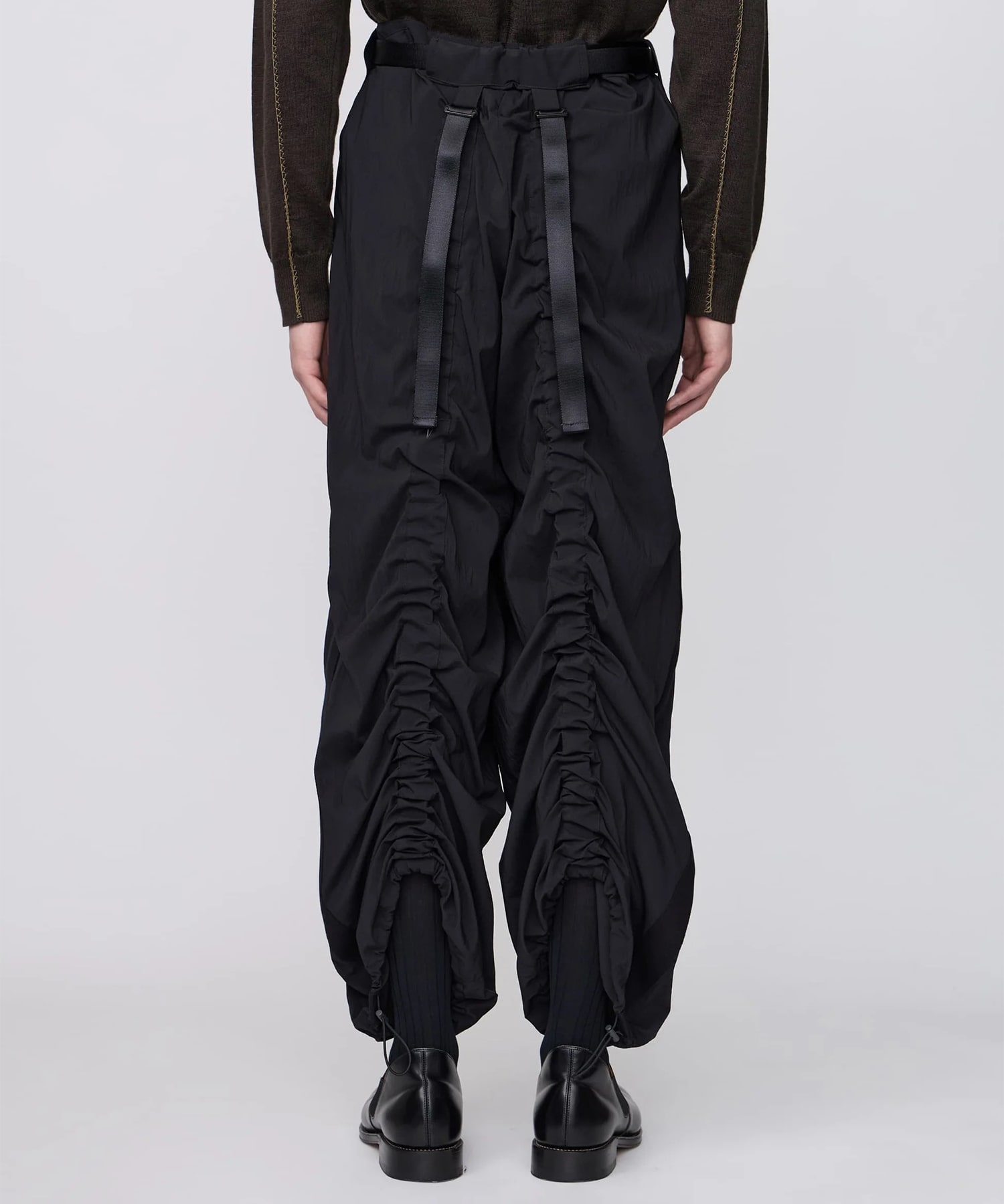 BELTED FORM-CHANGE PANTS IRENISA