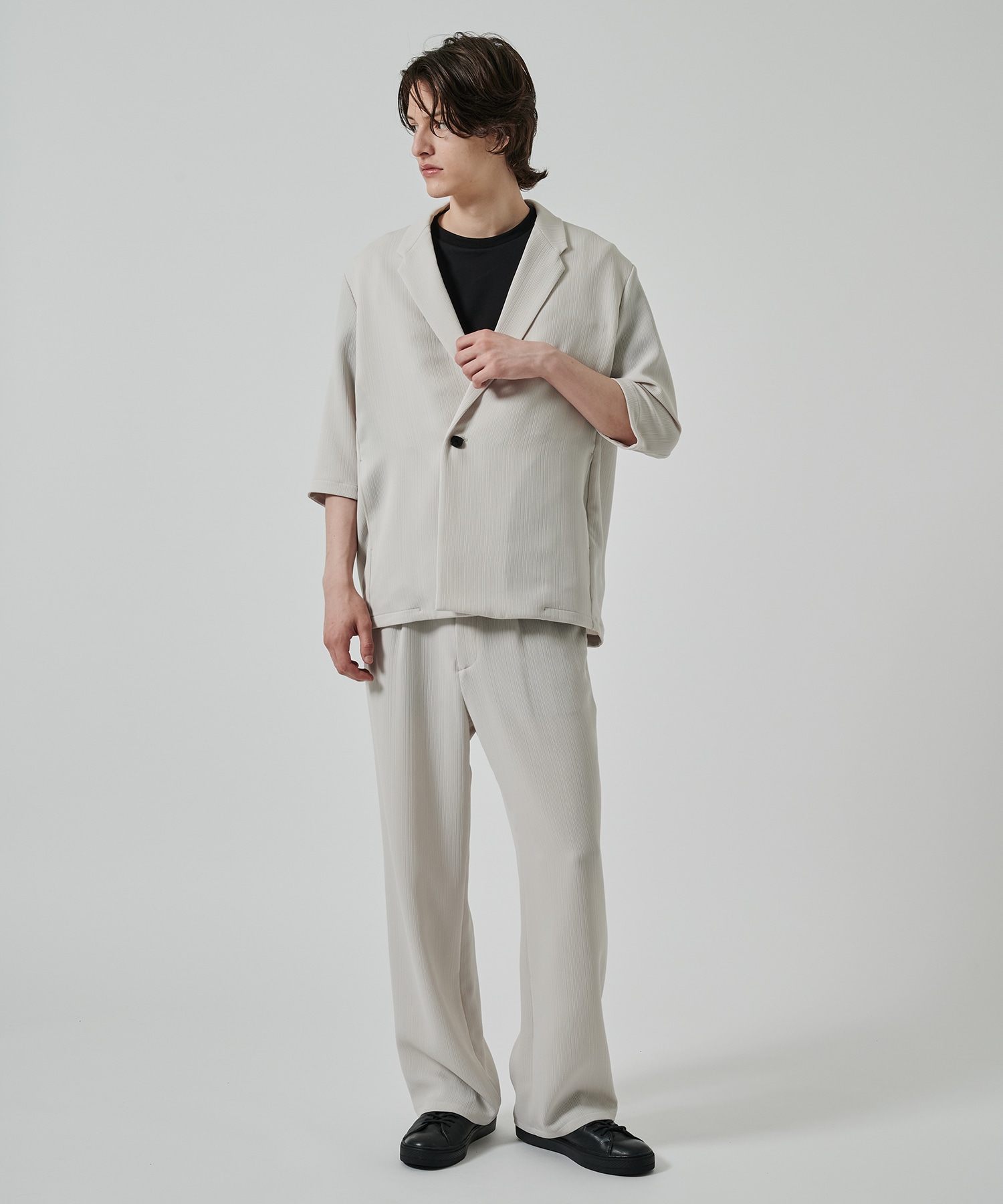 PLEATS SLACKS STUDIOUS