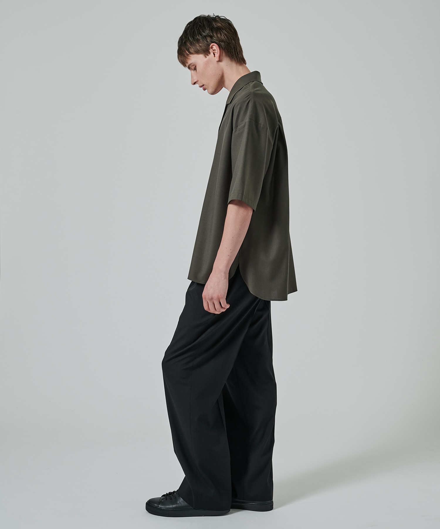 COOL WOOL WIDE SLACKS STUDIOUS