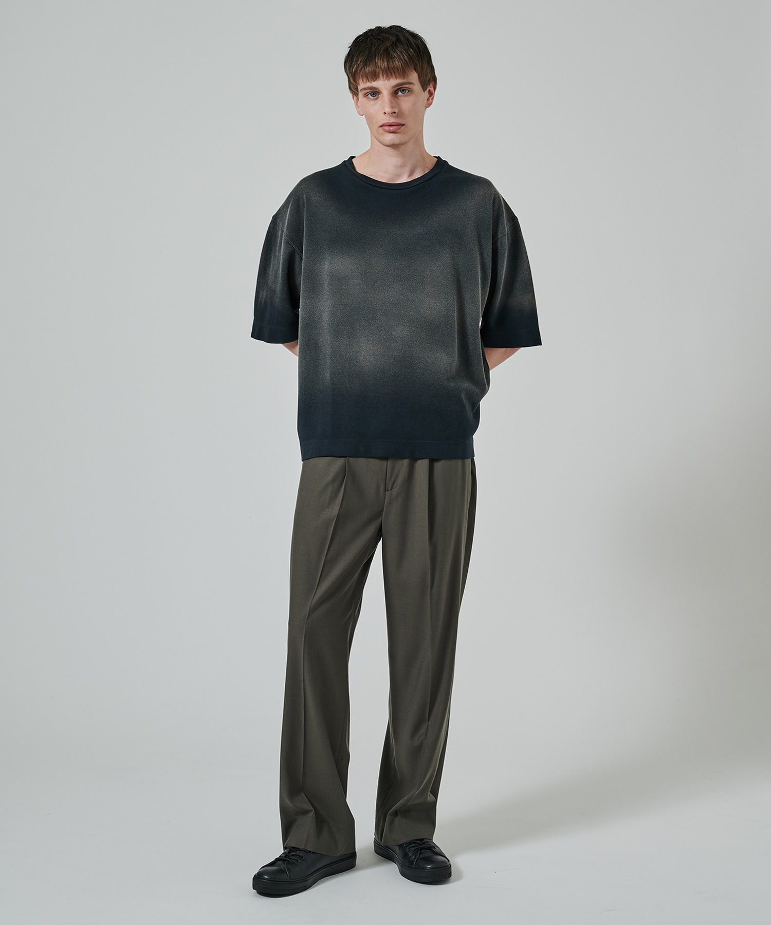 COOL WOOL WIDE SLACKS STUDIOUS