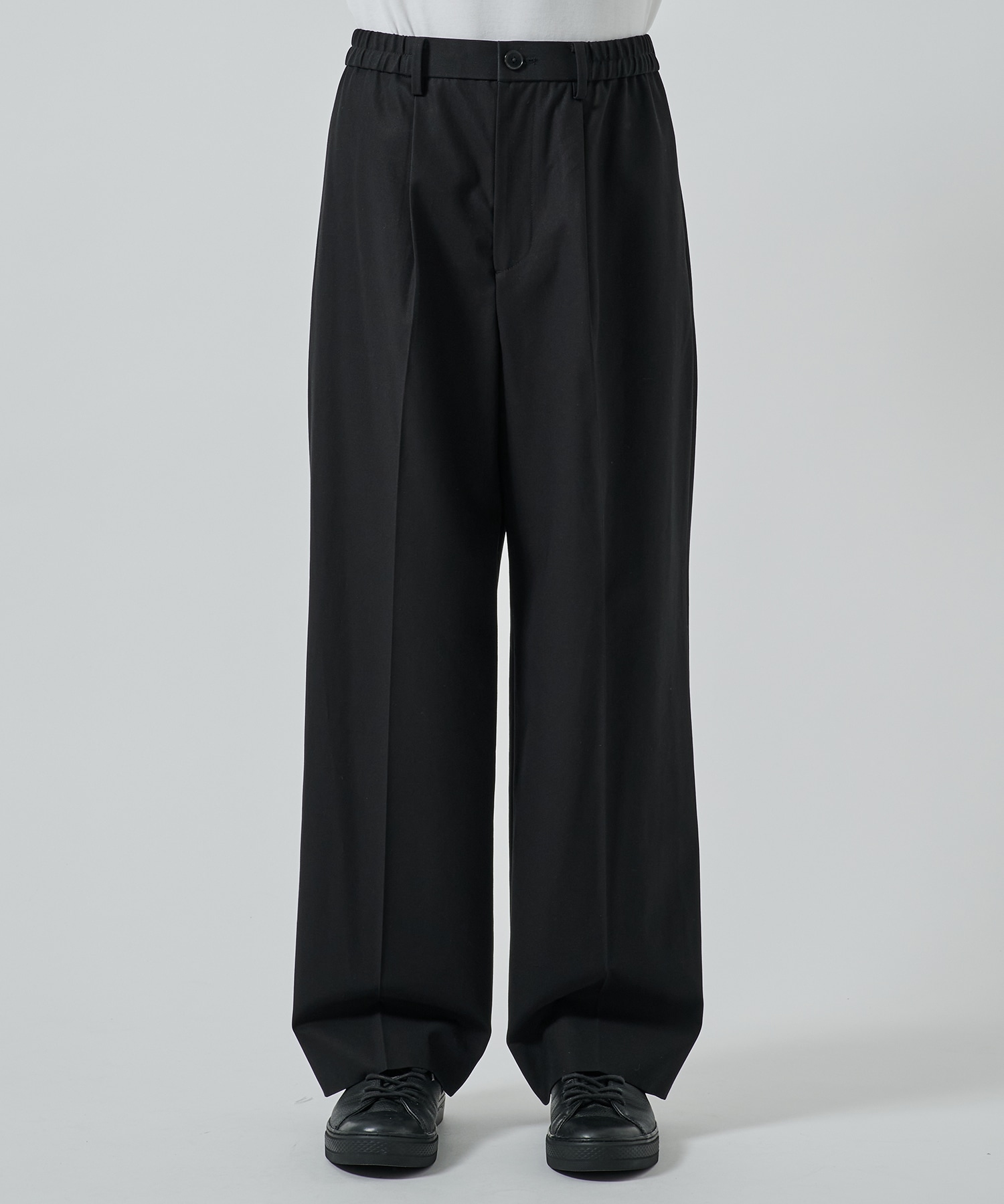 GANSHIN DRILL WIDE SLACKS STUDIOUS