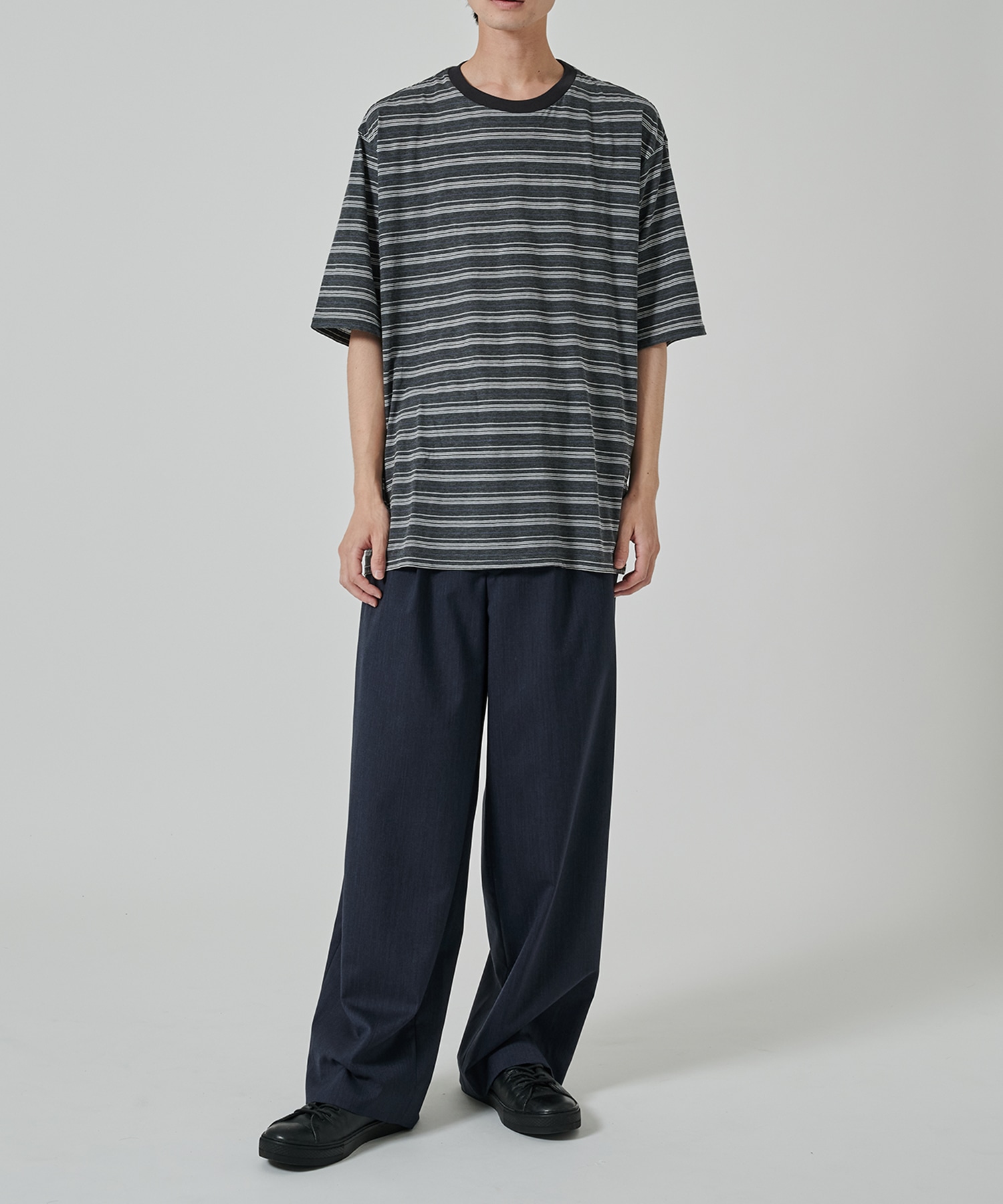 TWO TUCK MILITARY TROUSERS MARKAWARE/marka