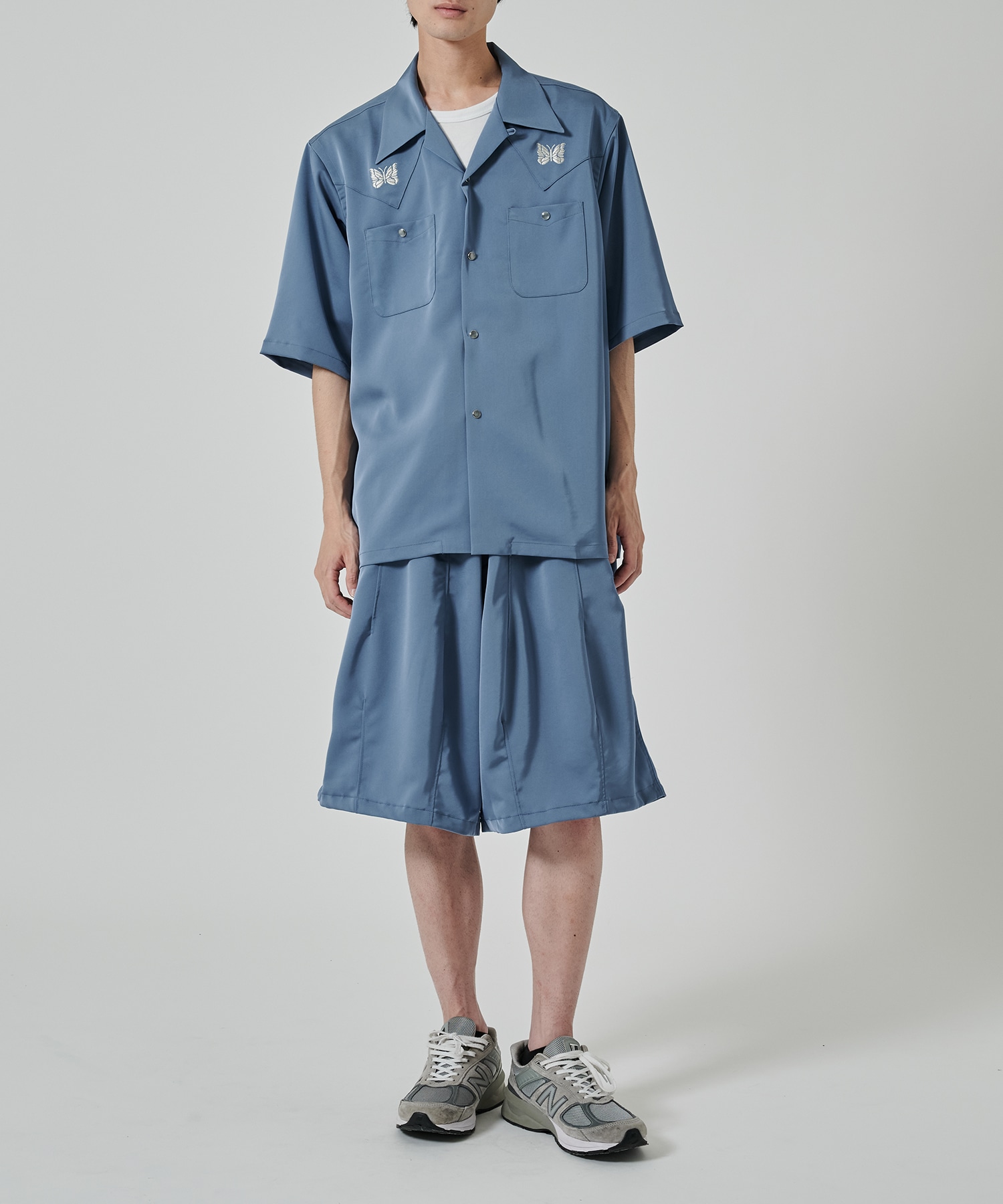 別注 Cow Boy H.D BDU Shorts NEEDLES