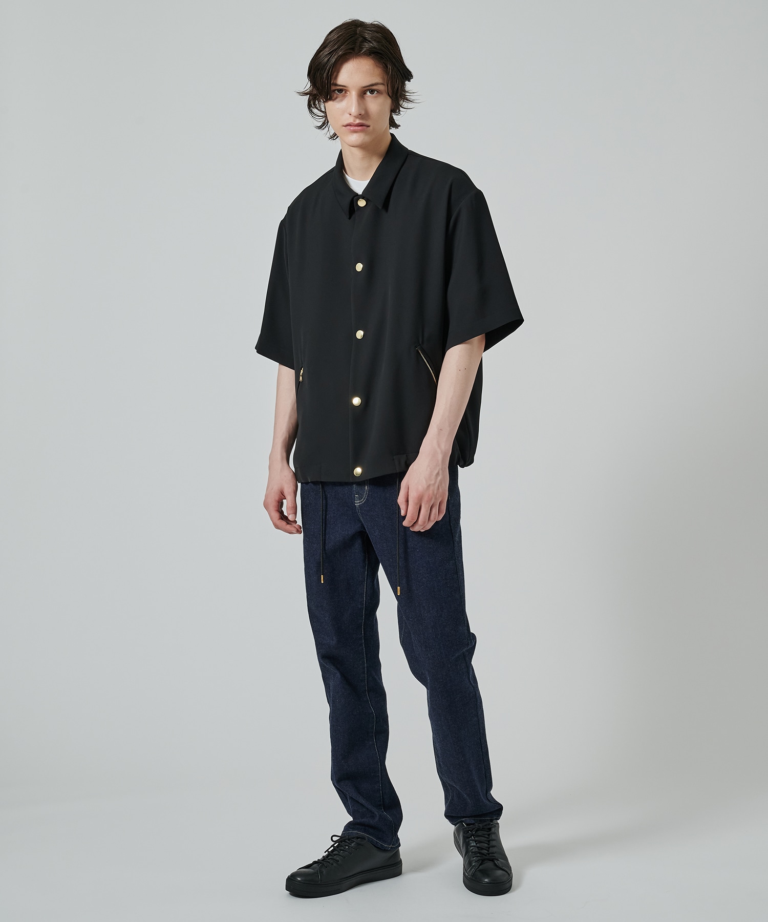 〈別注〉SHORT SLEEVE COACH JACKET CULLNI