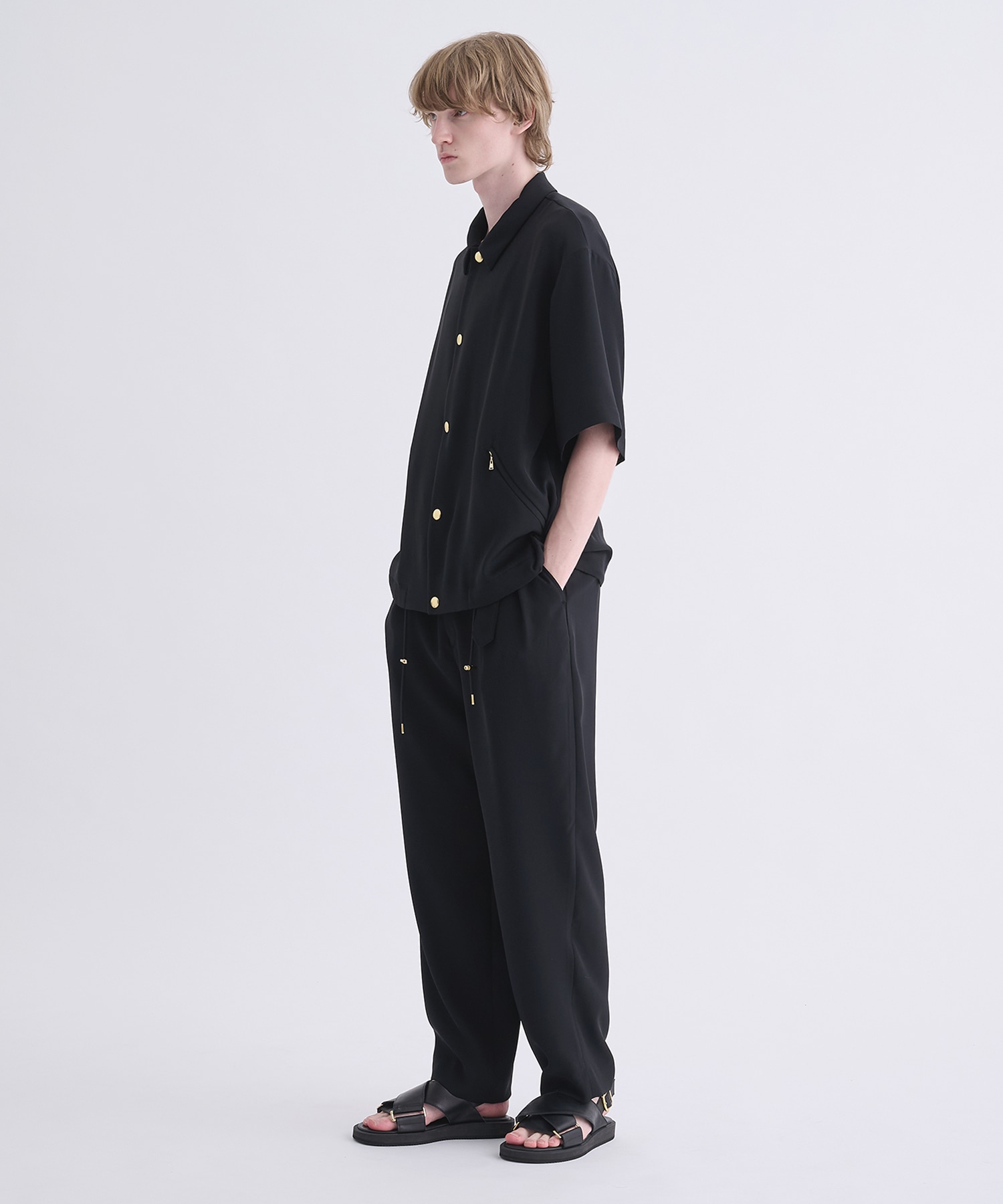 〈別注〉SHORT SLEEVE COACH JACKET CULLNI