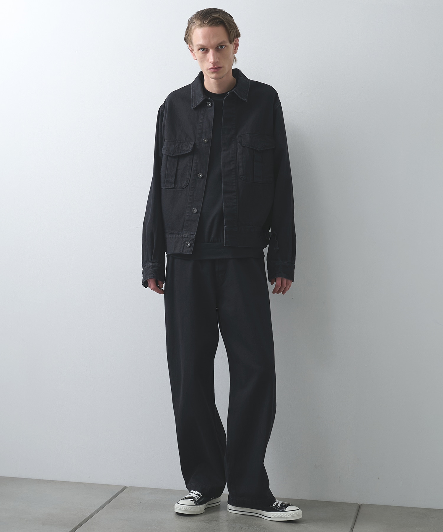 vintage【military】dress jacket denim 黒 vintage【military】dress jacket denim 黒 vintage【military】dress