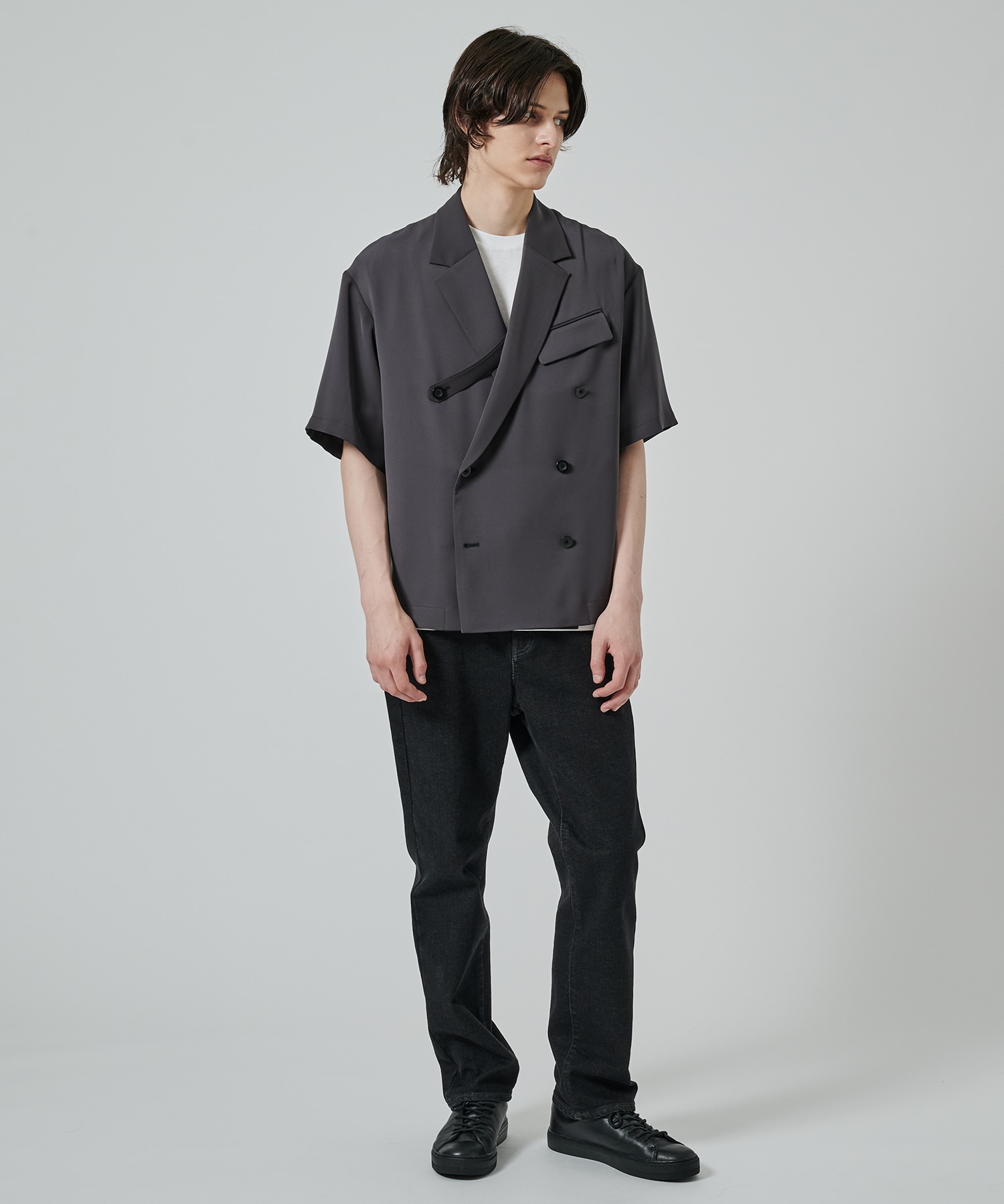 〈別注〉SHORT SLEEVE TAILORED JACKET CULLNI