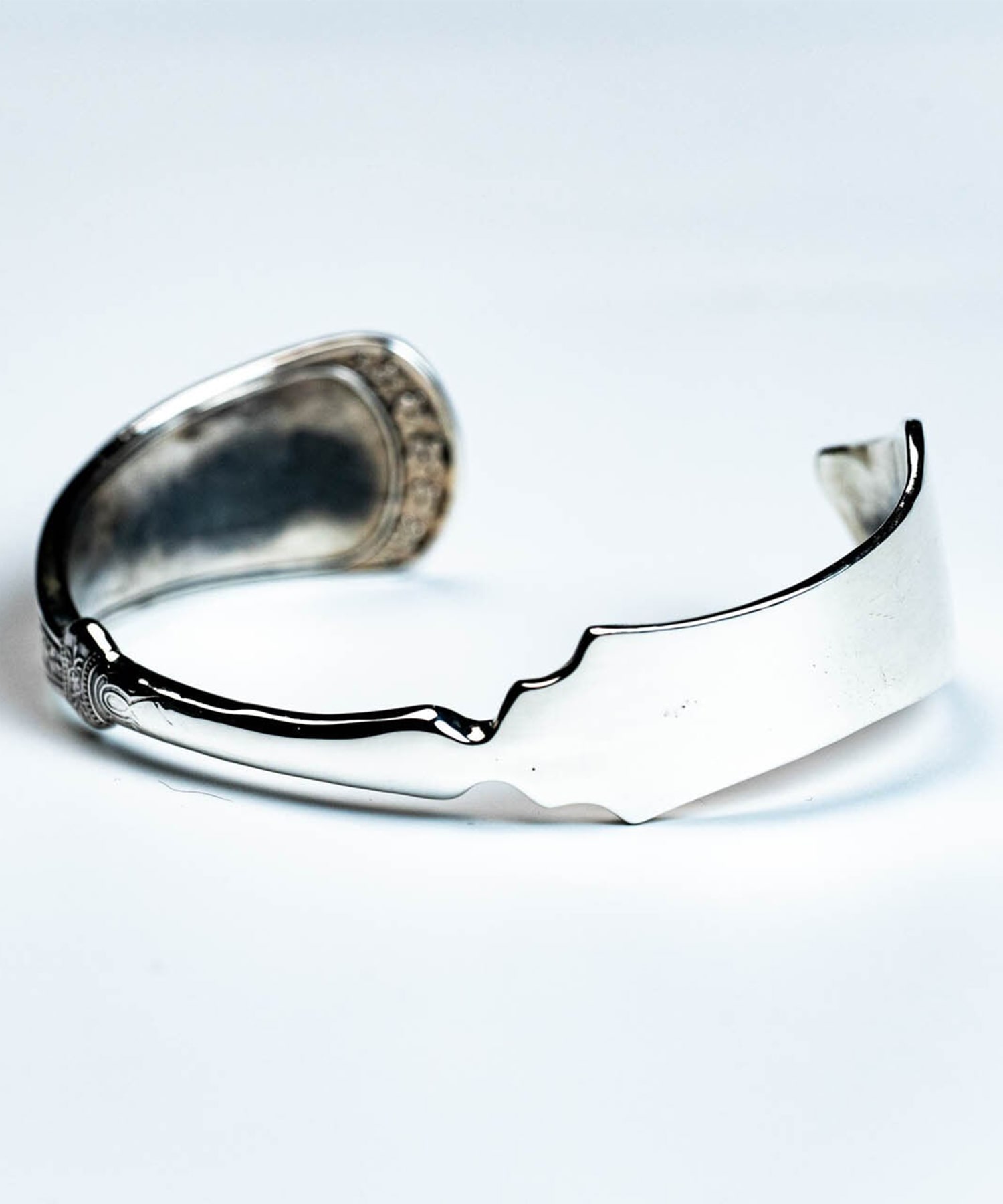 Cutlery Butter Knife　Bangle　(燻し仕上げ) WAKAN SILVER SMITH