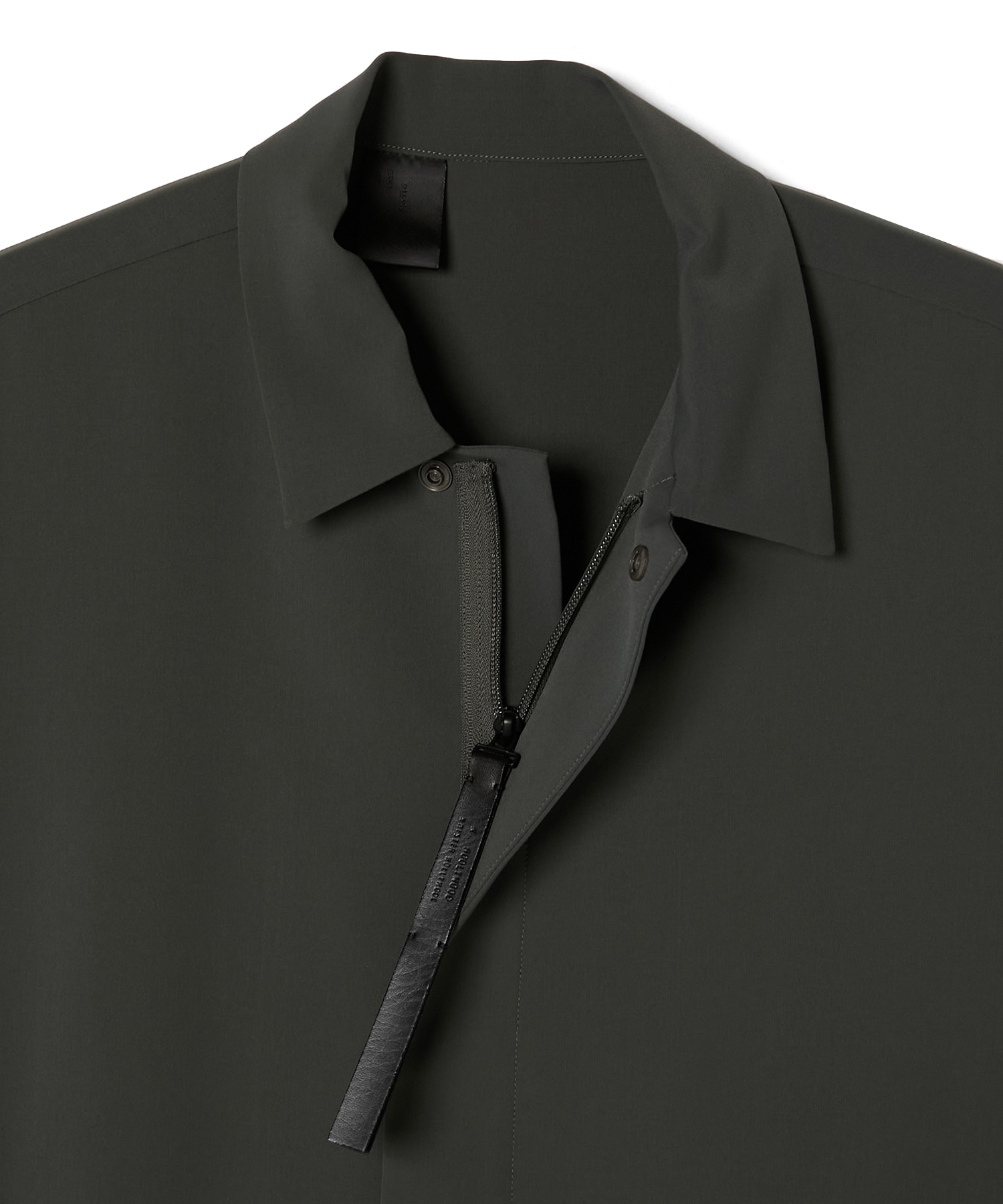2251-SH58-003 ZIP UP HALF SLEEVE SHIRT N.HOOLYWOOD