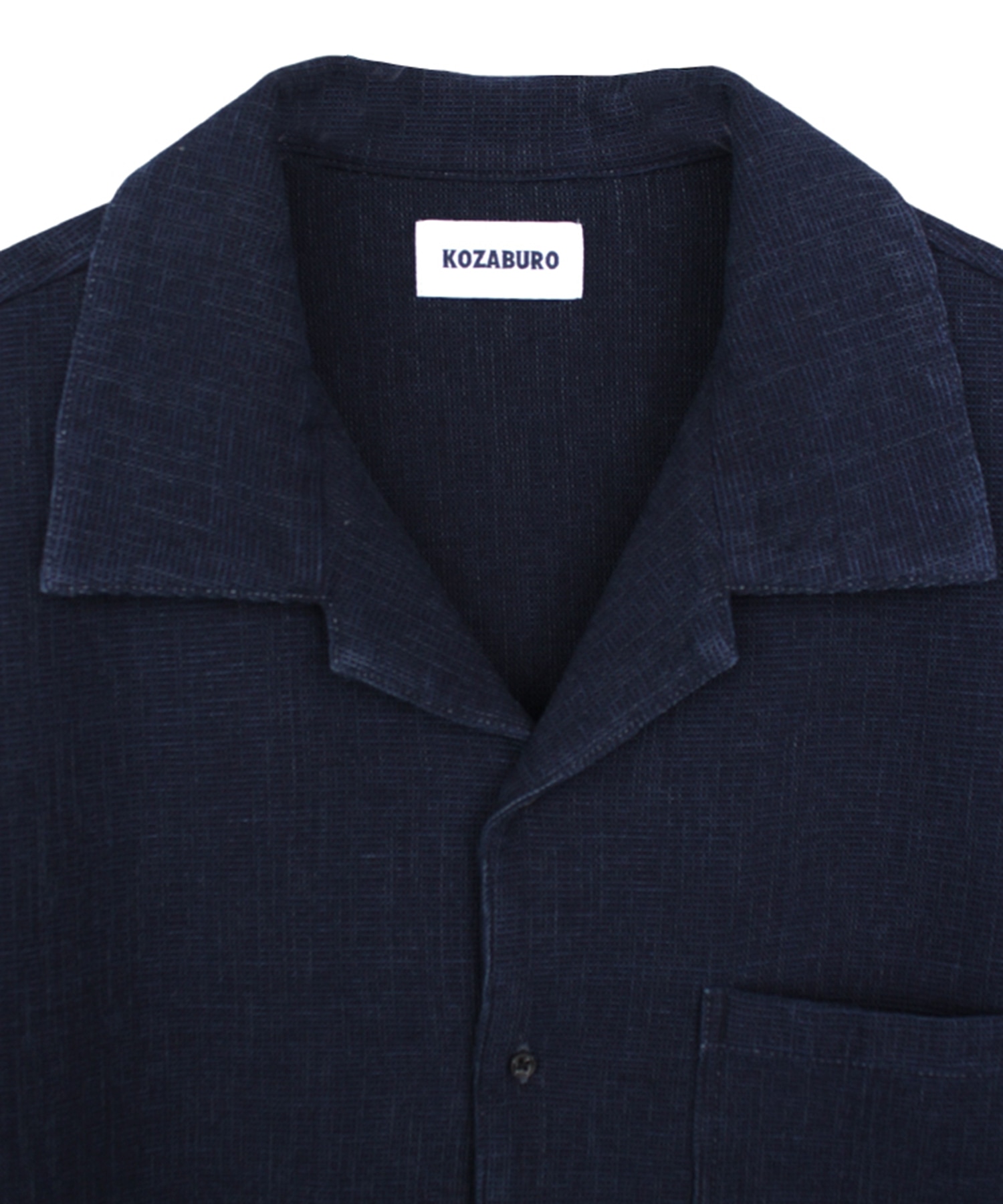 SHORT SLEEVE OVERSIZE CAMP COLLAR SHIRT KOZABURO