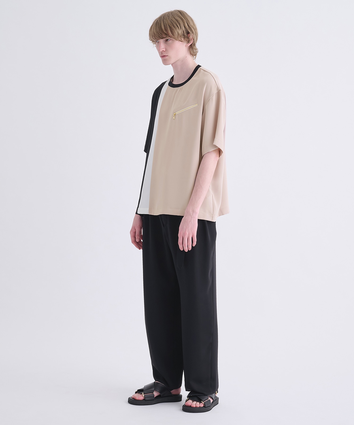 Double Satin Bi Color Pullover CULLNI