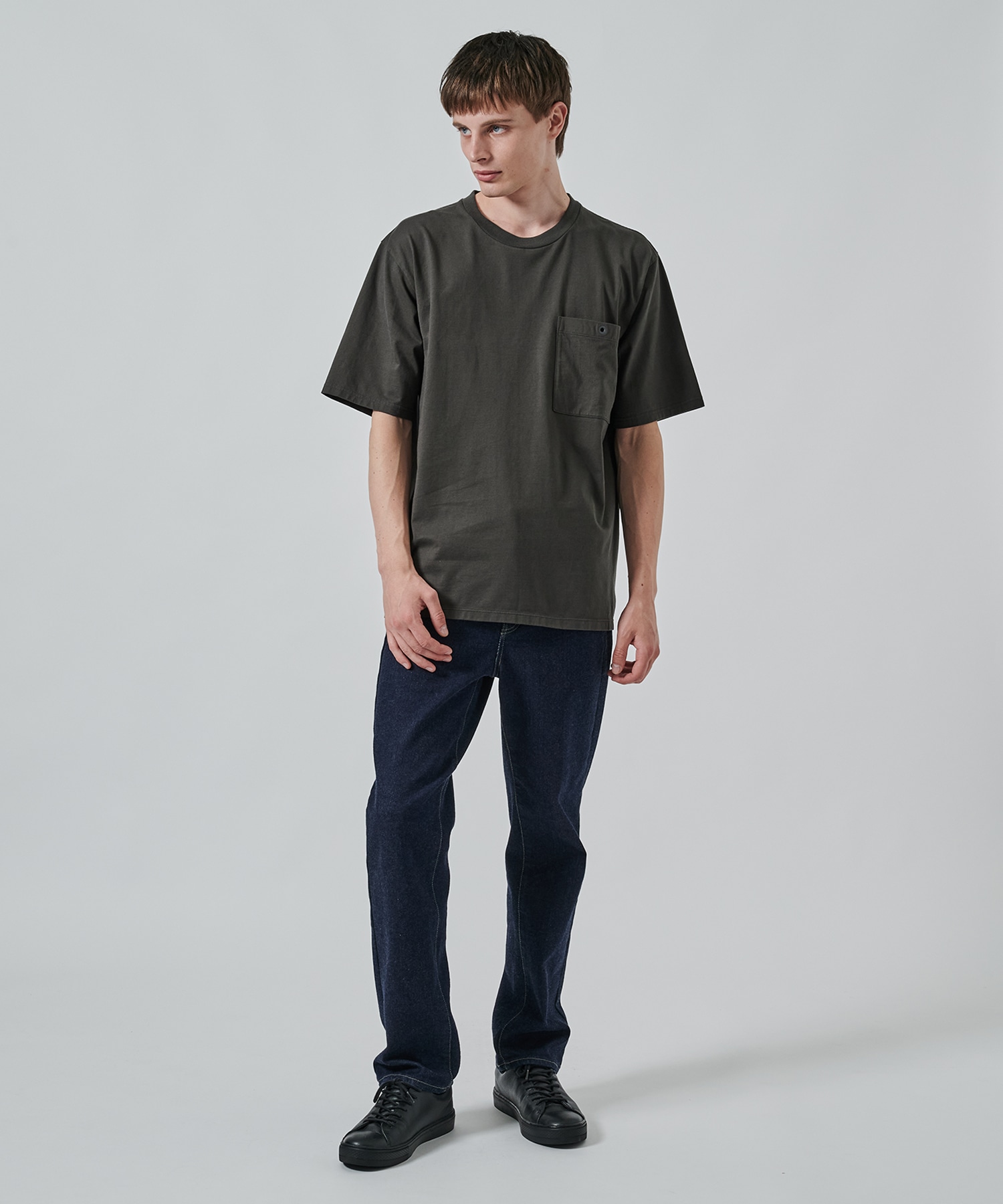 別注 ONE EYELET POCKET TEE White Mountaineering
