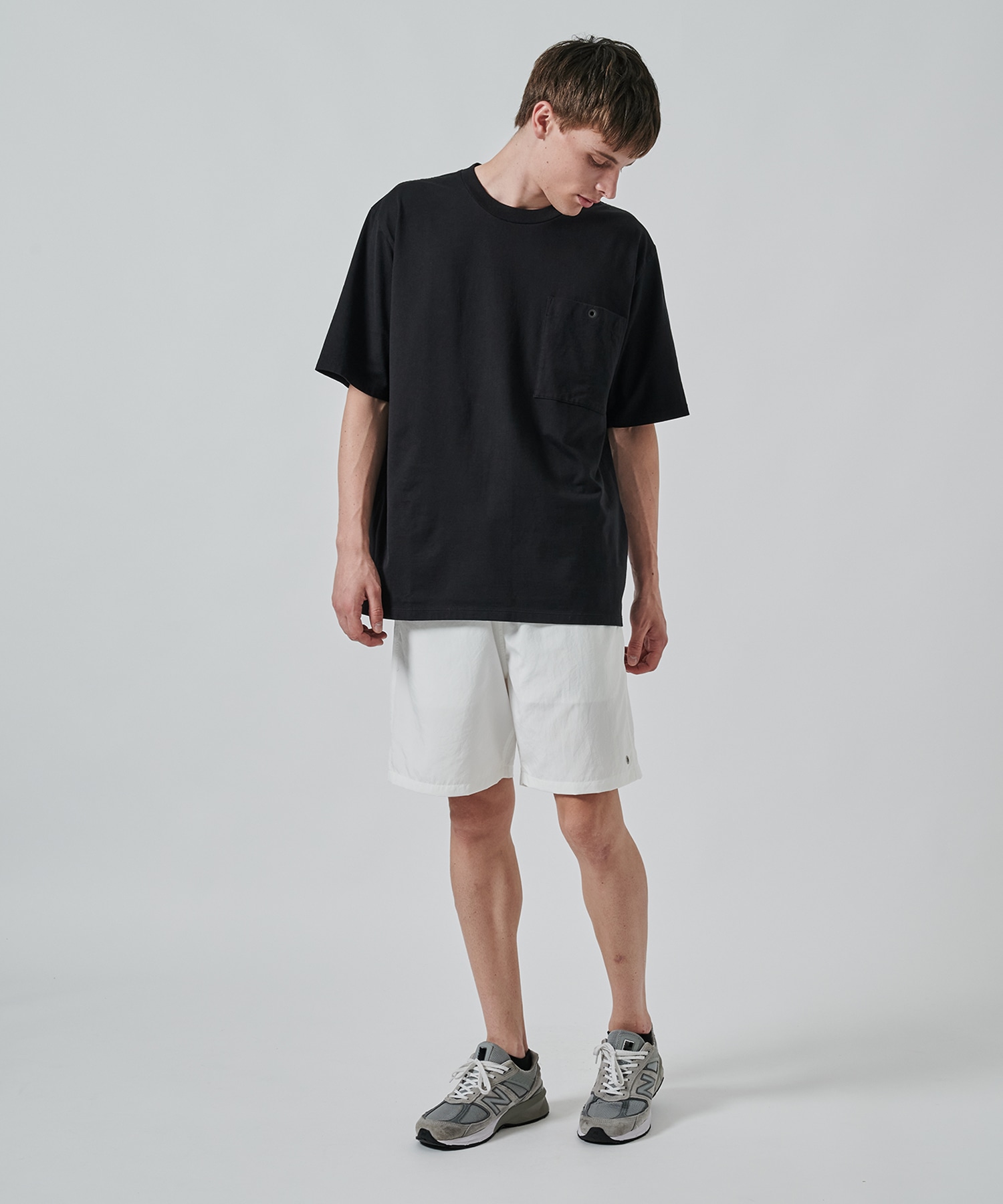 別注 ONE EYELET POCKET TEE White Mountaineering
