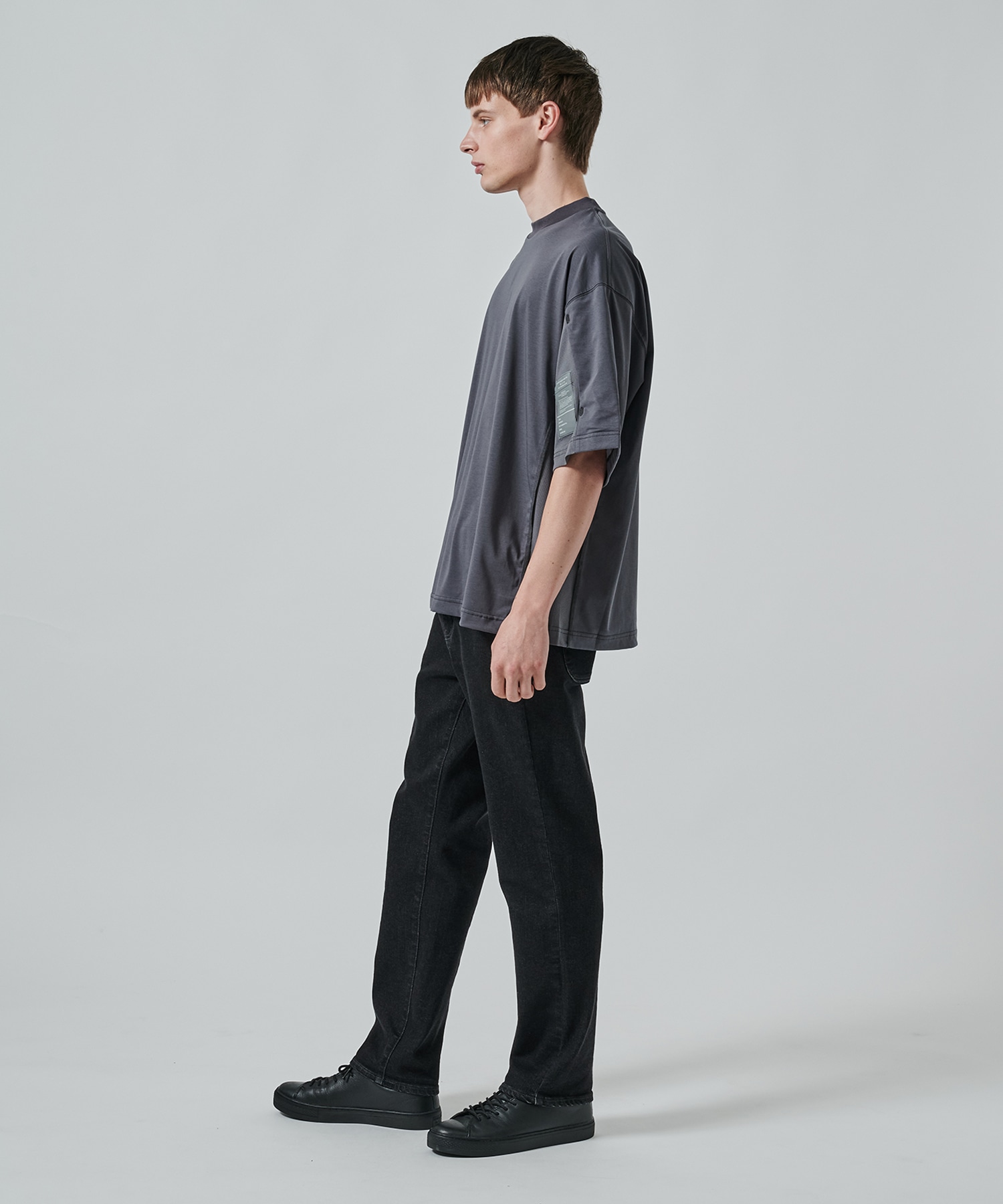 9251-CS53-015 SIDE-PANEL T-SHIRT N.HOOLYWOOD