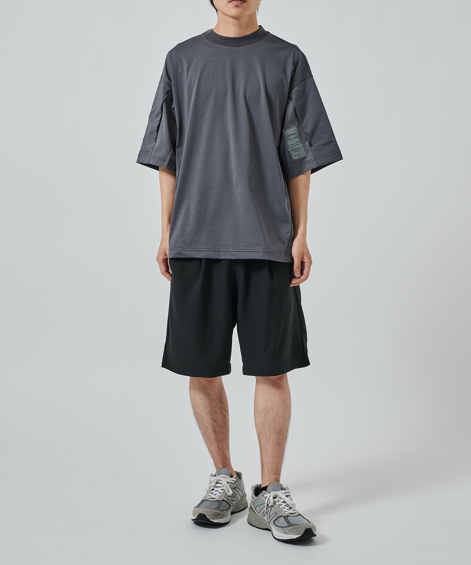 9251-CS53-015 SIDE-PANEL T-SHIRT N.HOOLYWOOD