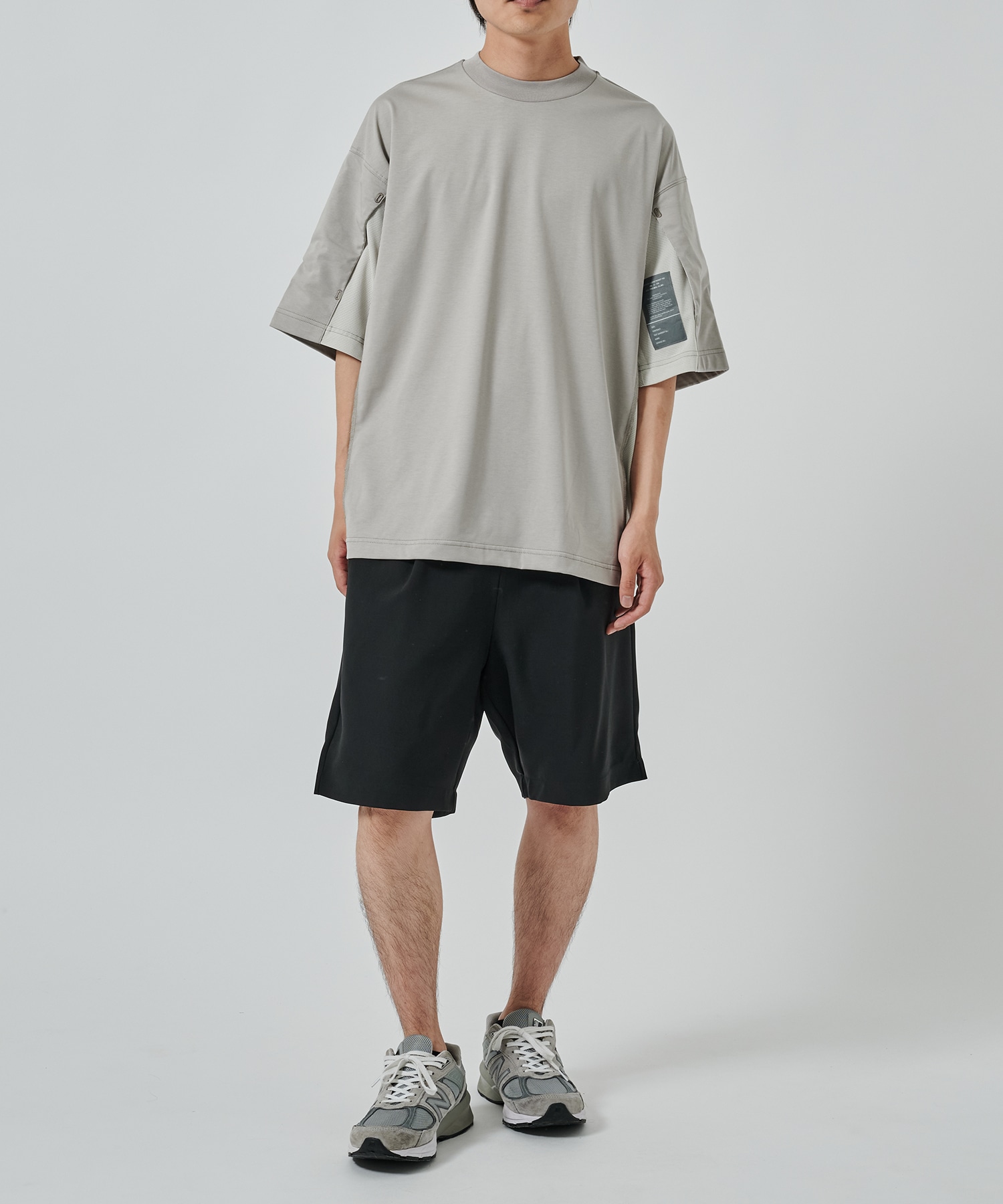 9251-CS53-015 SIDE-PANEL T-SHIRT N.HOOLYWOOD