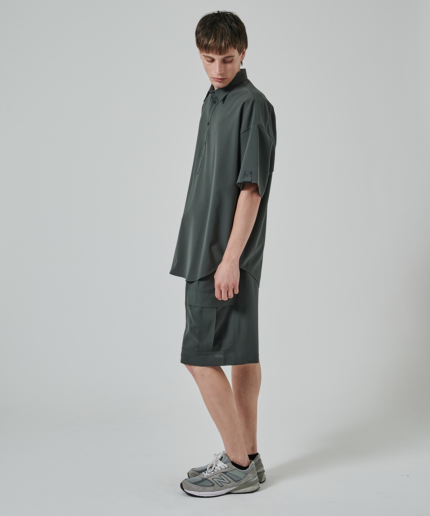 2251-SH56-003 PULLOVER HALF SLEEVE SHIRT N.HOOLYWOOD