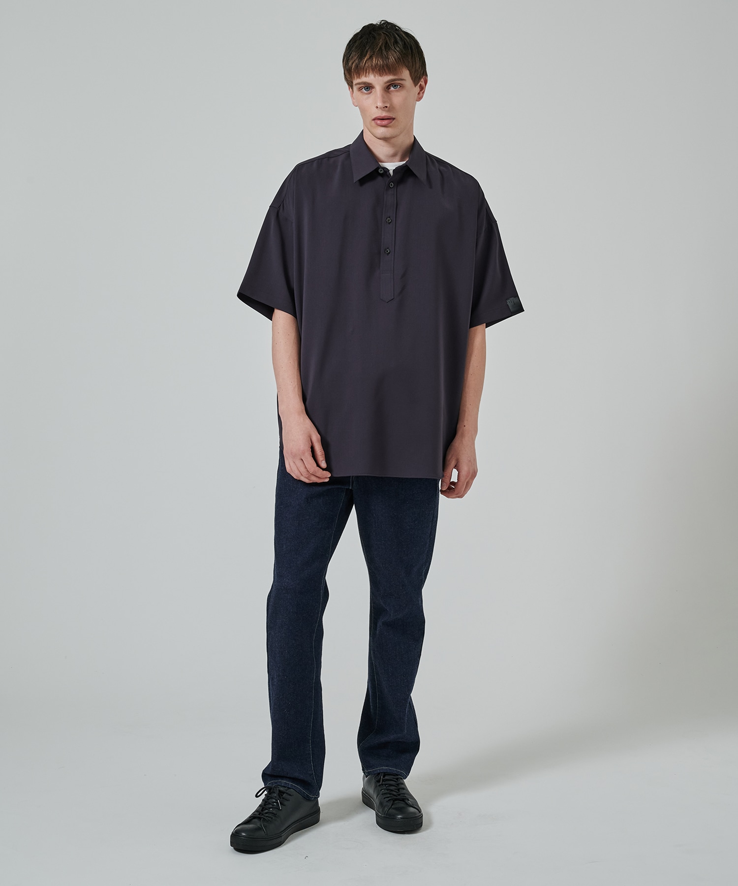 2251-SH56-003 PULLOVER HALF SLEEVE SHIRT N.HOOLYWOOD