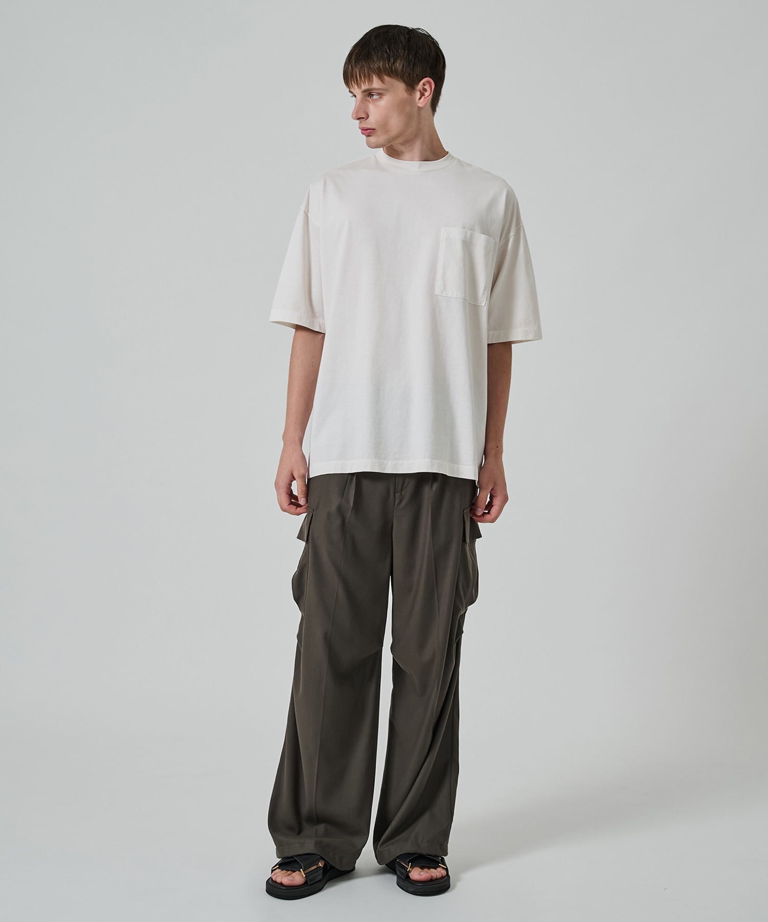 ガーメントダイ リラックスTシャツ STUDIOUS