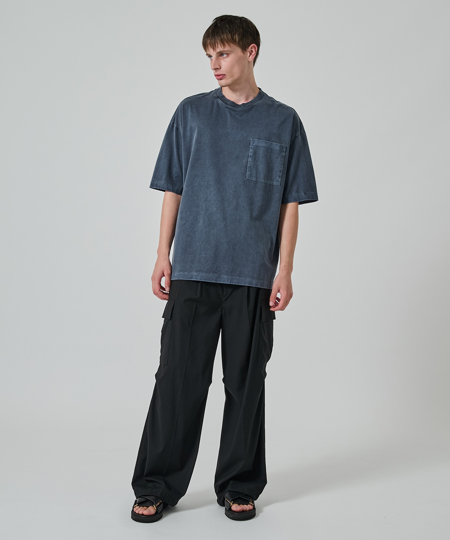 ガーメントダイ リラックスTシャツ STUDIOUS