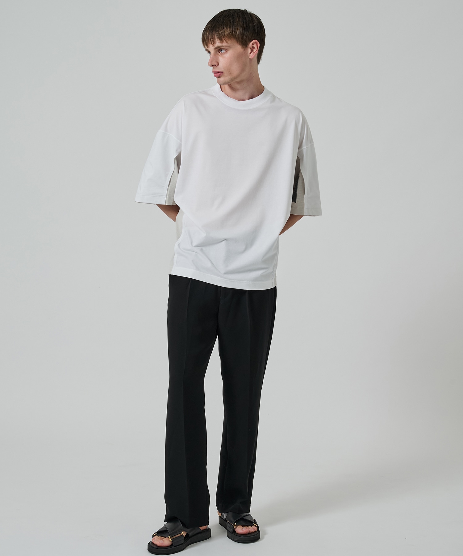 別注 9255-CS60-018 切り替えT-SHIRT N.HOOLYWOOD