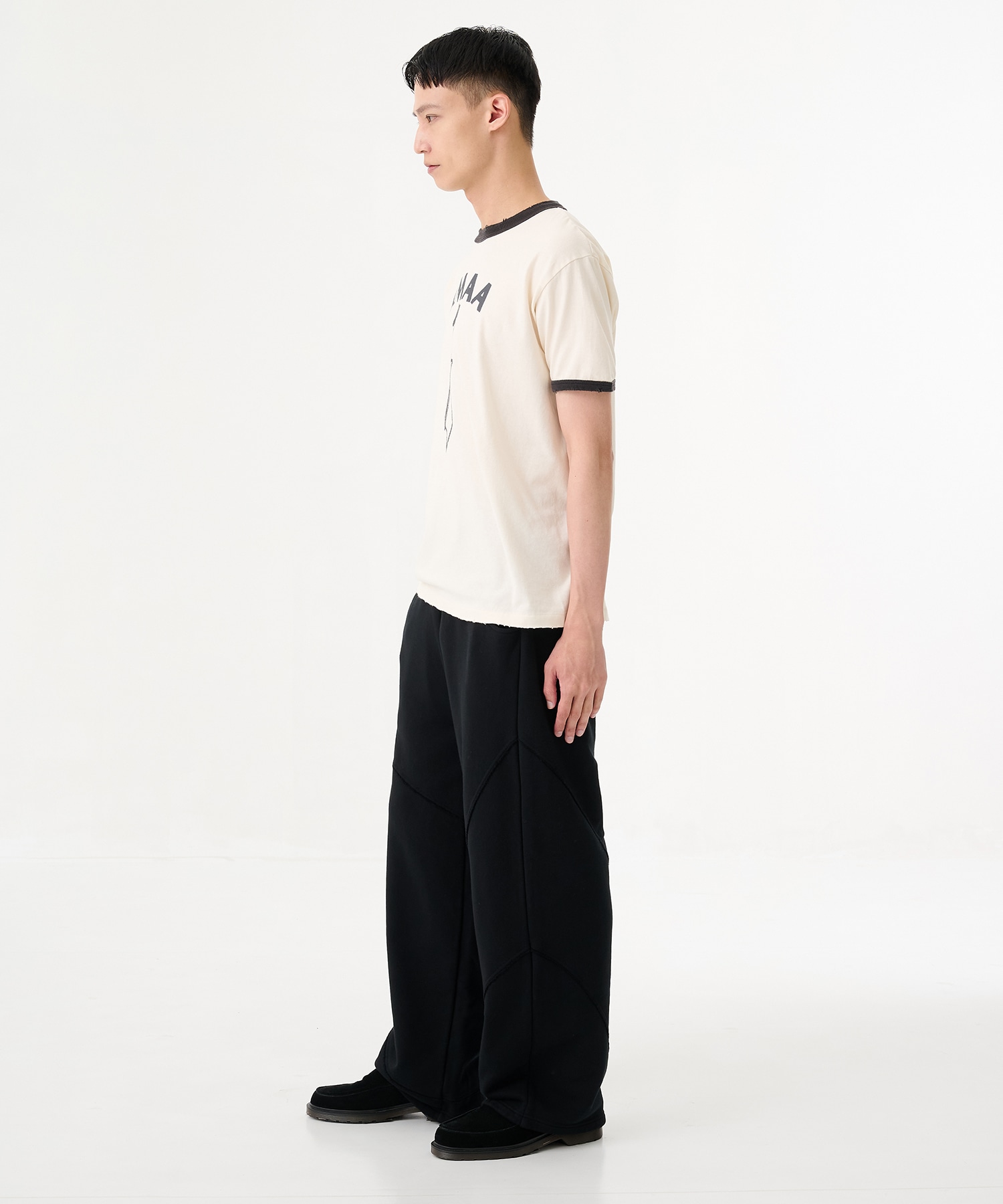 別注 DAMAGE RINGER TEE JieDa