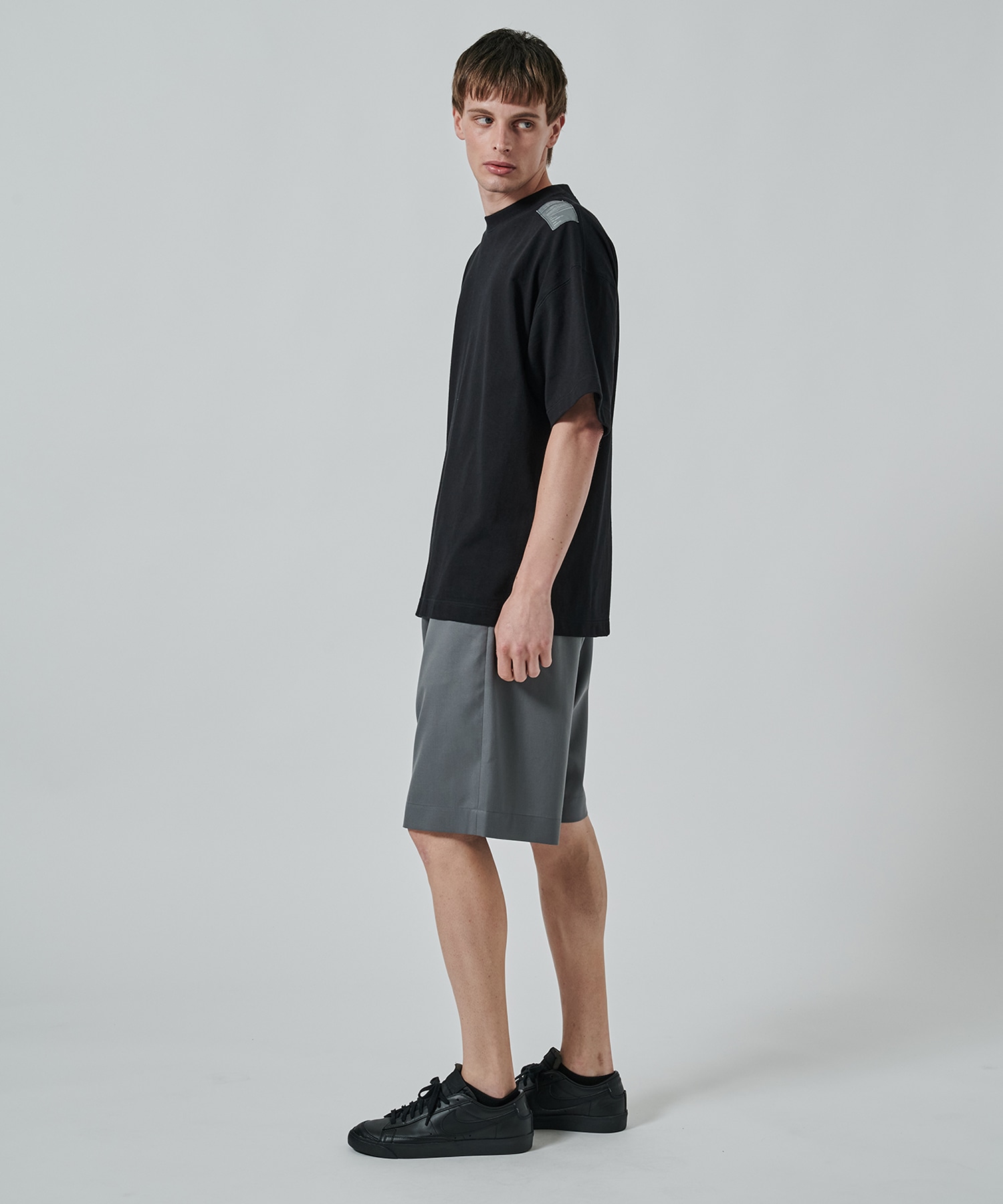 WEBBING BELT HALF PANTS N.HOOLYWOOD